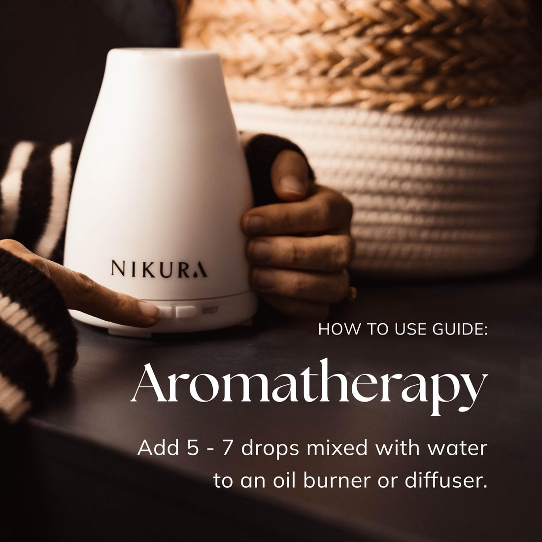 Nikura Peppermint Essential Oil - 10ml | Perfect for Repelling Spiders, Rats, Mice, Bugs, Ants | Great for Hair, Headaches Relief, Energy Boost, Skin, Candle Making | Vegan & UK Made