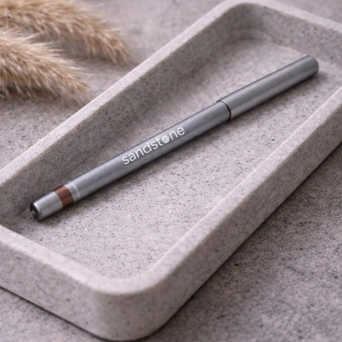 Sandstone Scandinavia Waterproof Eyeliner Pencil - Long-Lasting Gel Eye Liner for Sensitive Eyes - Hypoallergenic & Smudge-Proof - Fragrance-Free, Vegan & Allergy Tested (Black) Halalzen