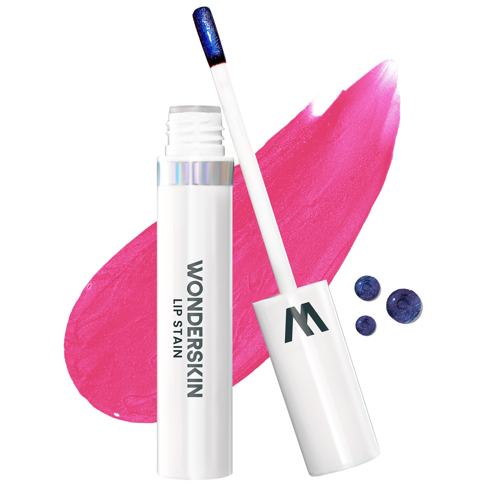Wonderskin Wonder Blading All Day Lip Stain Peel Off Masque - Long Lasting, Waterproof and Transfer Proof Pink Lip Tint, Matte Finish Peel Off Makeup (First Kiss Masque) Halalzen