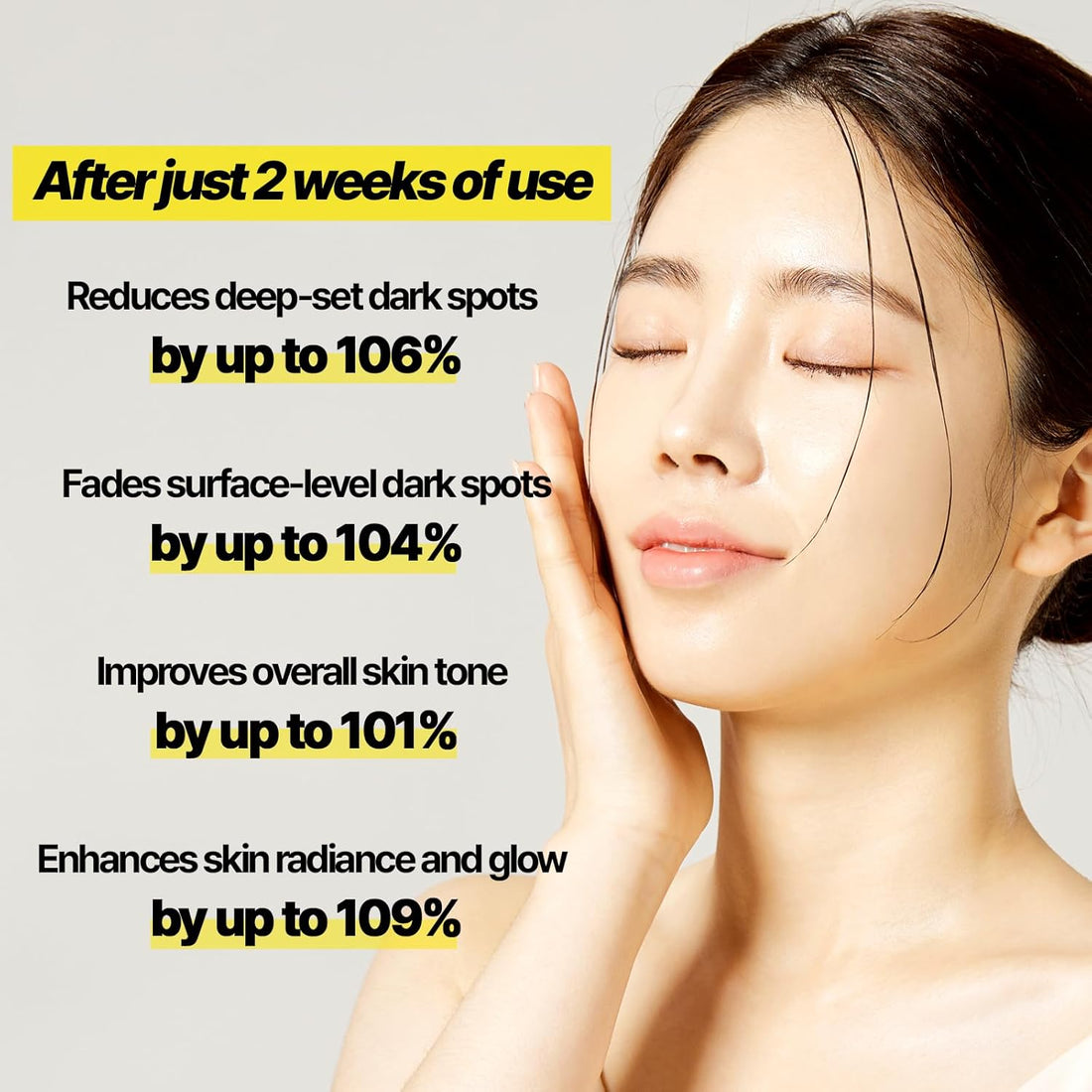 COSNOLOGY K-Beauty Ampoule: Niacinamide + Vitamin C, E & Glutathione for Dark Spots & Even Skin Tone | Hydrating & Anti-Aging, 2.7fl.oz(80ml) Halalzen