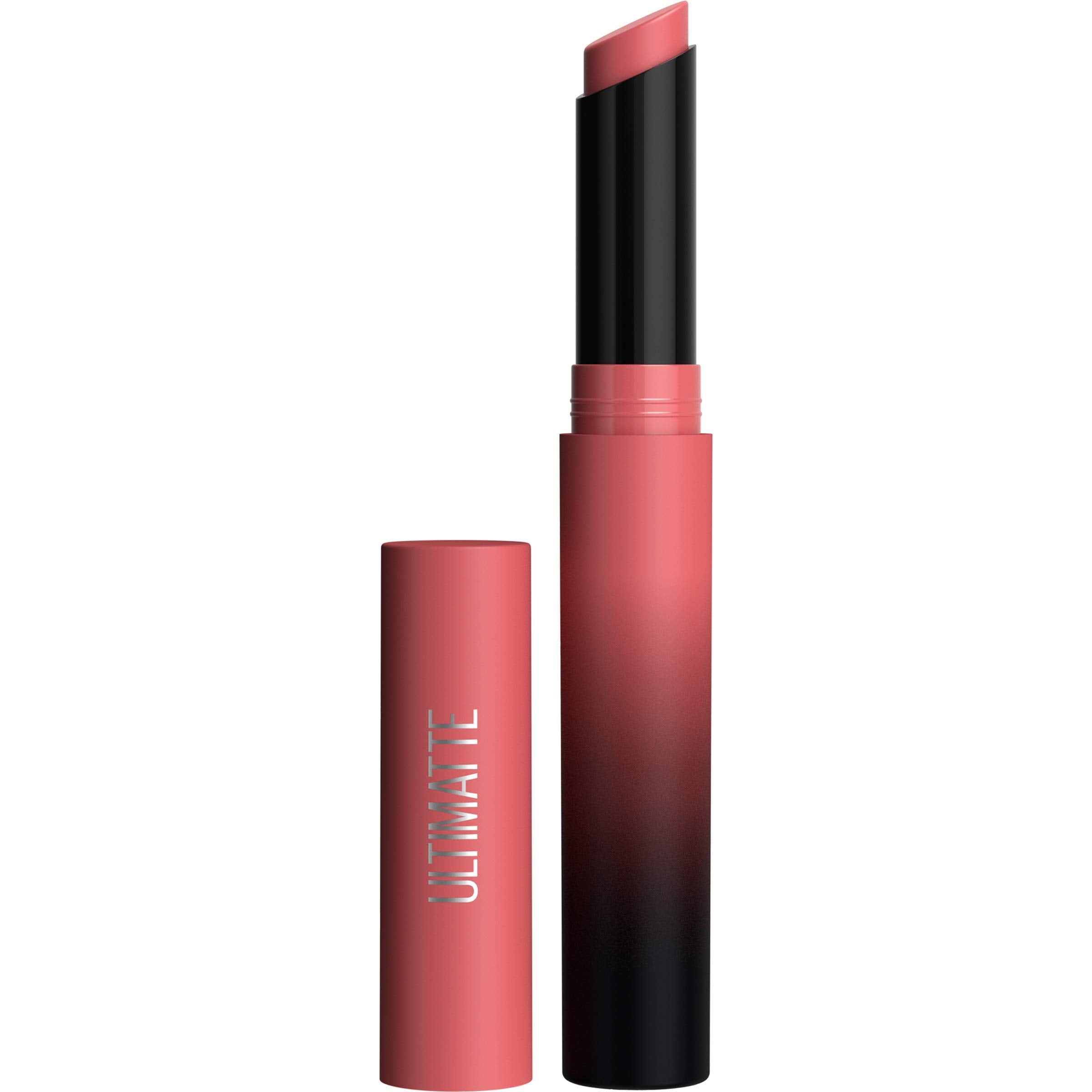 Maybelline Color Sensational Ultimatte Matter Lippenstift, nicht austrocknend, intensive Farbpigmente, More Truffle, Kakaobraun, 1 Stück