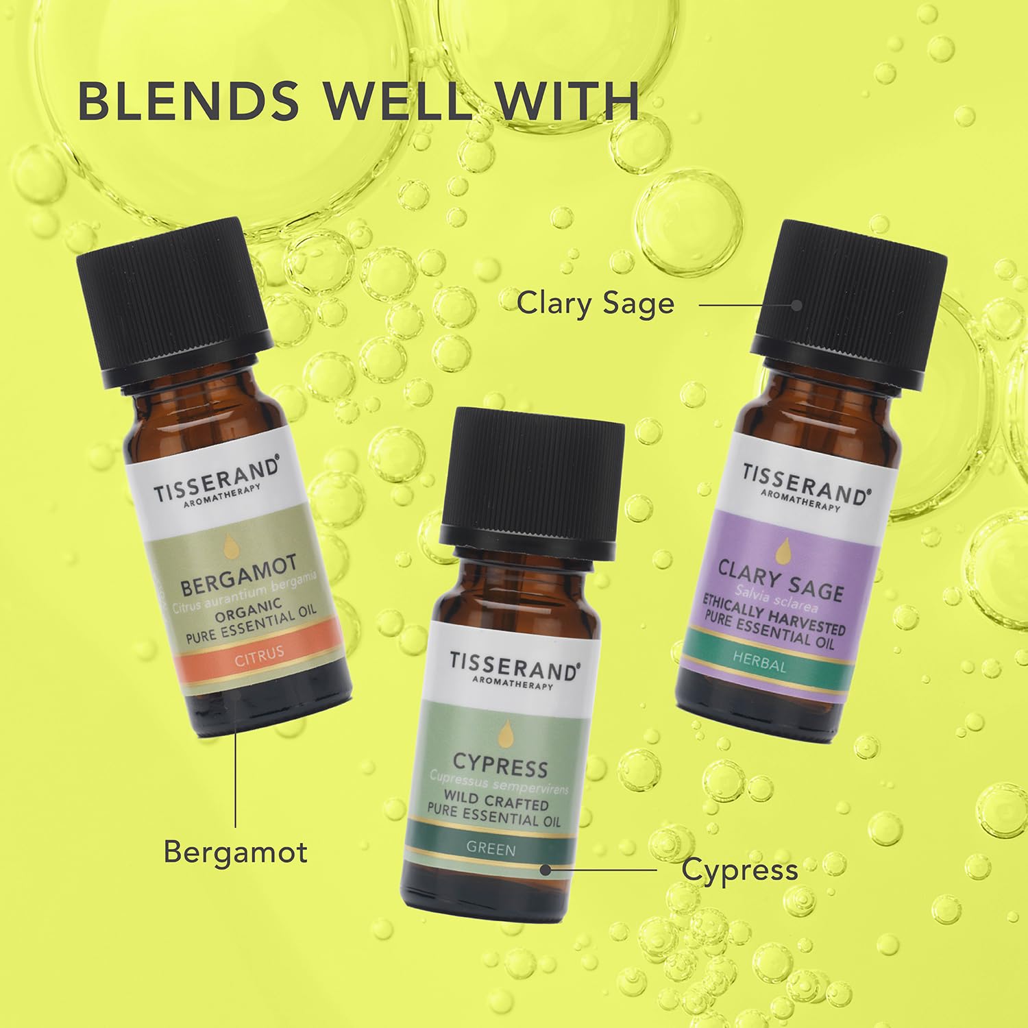 Tisserand Aromatherapy,Lavender - Organic Essential Oil,Massage Oil, Aromatherapy Oil, Skin Oil, Oil for Diffuser,100% Pure Essential Oil - 9ml