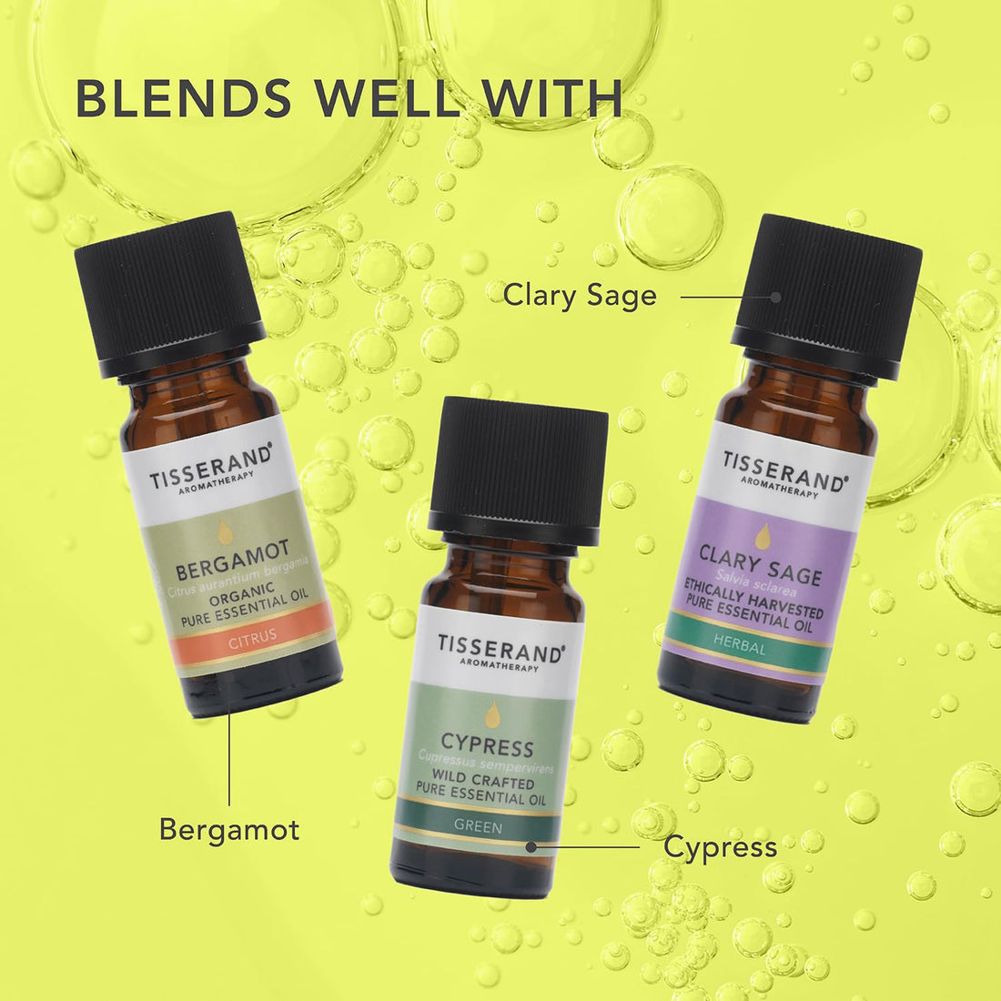 Tisserand Aromatherapy,Lavender - Organic Essential Oil,Massage Oil, Aromatherapy Oil, Skin Oil, Oil for Diffuser,100% Pure Essential Oil - 9ml