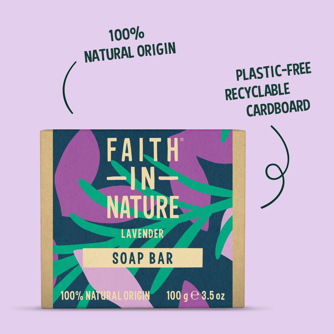Faith In Nature Natural Coconut Hand Soap Bar, Hydrating, Vegan & Cruelty Free, No SLS or Parabens, 100g Halalzen