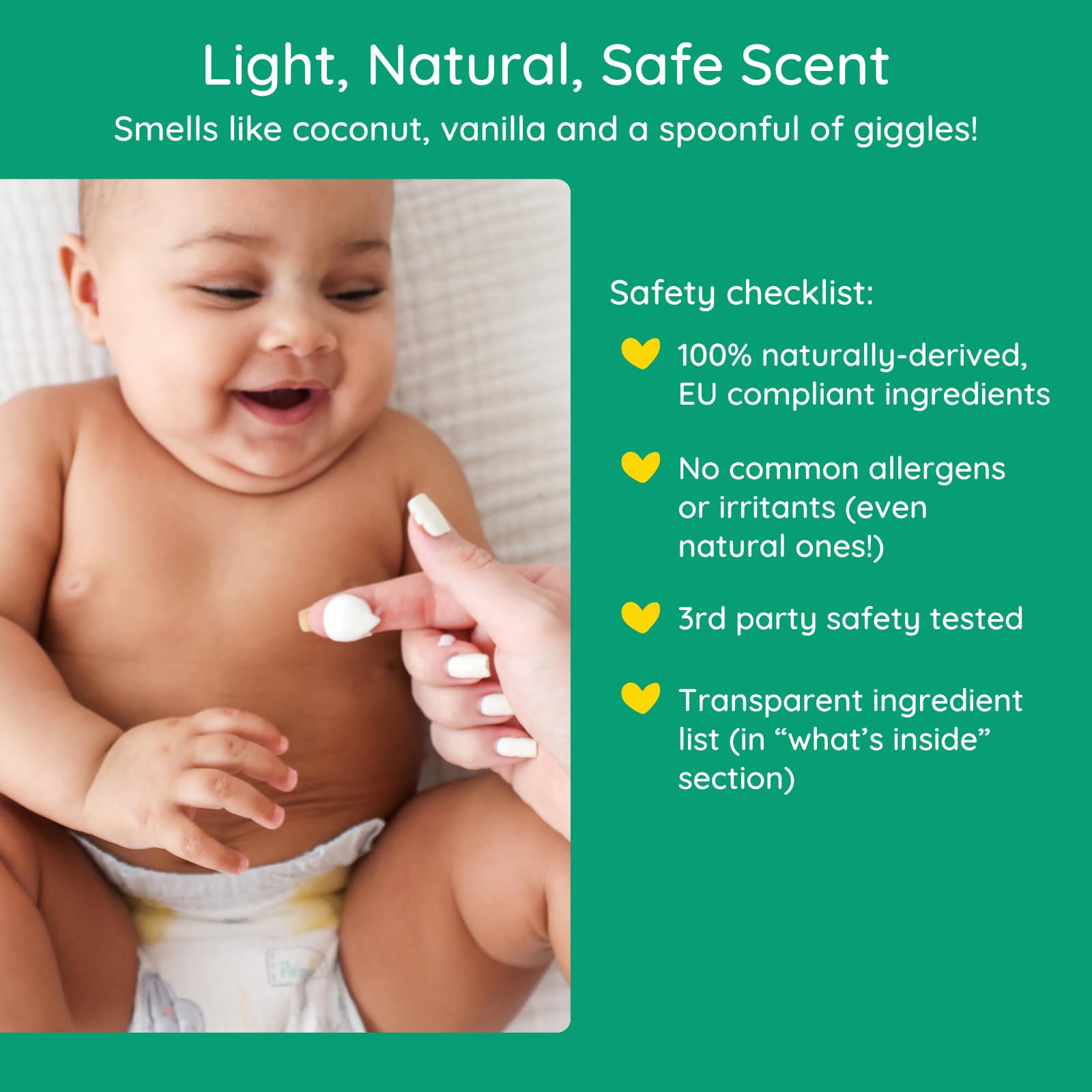 Bubbsi Whipped Coconut Oil Baby Lotion for Eczema, Dry Skin, Baby Acne, KP | Organic Coconut Oil, Shea Butter, Vitamin E | Light, Natural Scent | EU Compliant, Vegan (Refillable, 8oz) Halalzen
