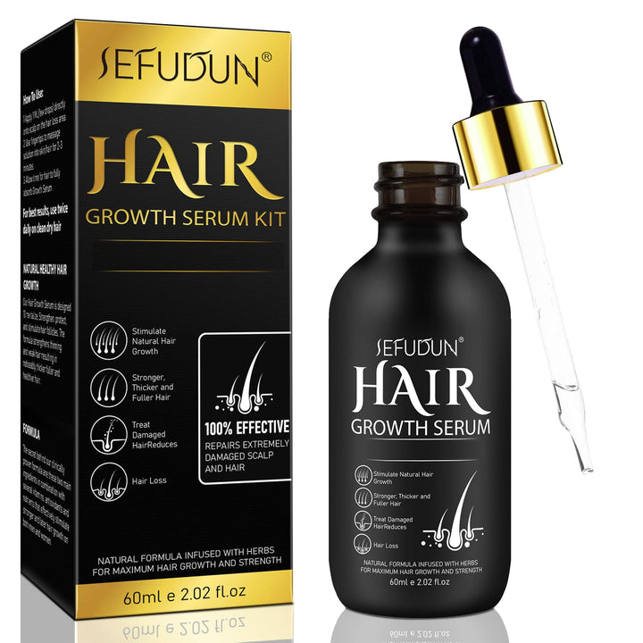 Veganic Hair Oil,100% Natural Growth With Caffeine,Biotin,Coconut,Macadamia,Rosemary and Castor for Growth,Thickening Hair Mask & Loss Treatment,60ml Halalzen