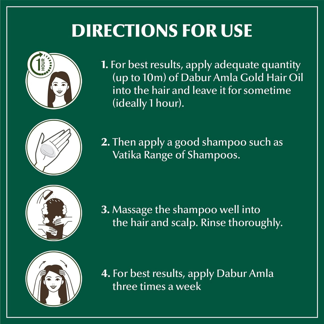 Dabur Amla Hair Oil - 200ml | For Strong, Long and Thick hair | Nourishes Scalp | Controls Hair Fall, Strengthens Hair & Promotes Hair Growth