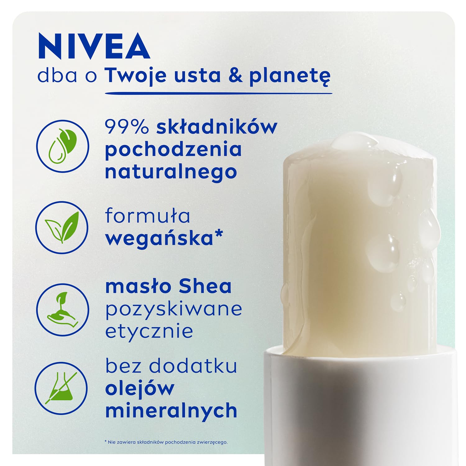 NIVEA Hyaluron Moisture Plus Lip Balm (5.2g), Ultra-Light Lip Balm Stick with Hyaluronic Acid, Provides 24H Moisture and Visibly Smoother Lips Halalzen