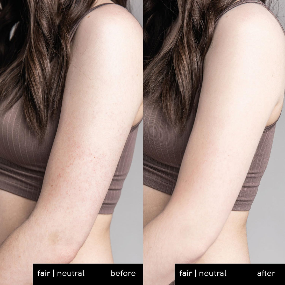 Tinge Body Makeup, wasser- und wischfest, mittlere Deckkraft, hält bis zu 48 Stunden, für alle Hauttypen, parfümfrei, vegan, hergestellt in den USA, 100 ml – Fair Warm