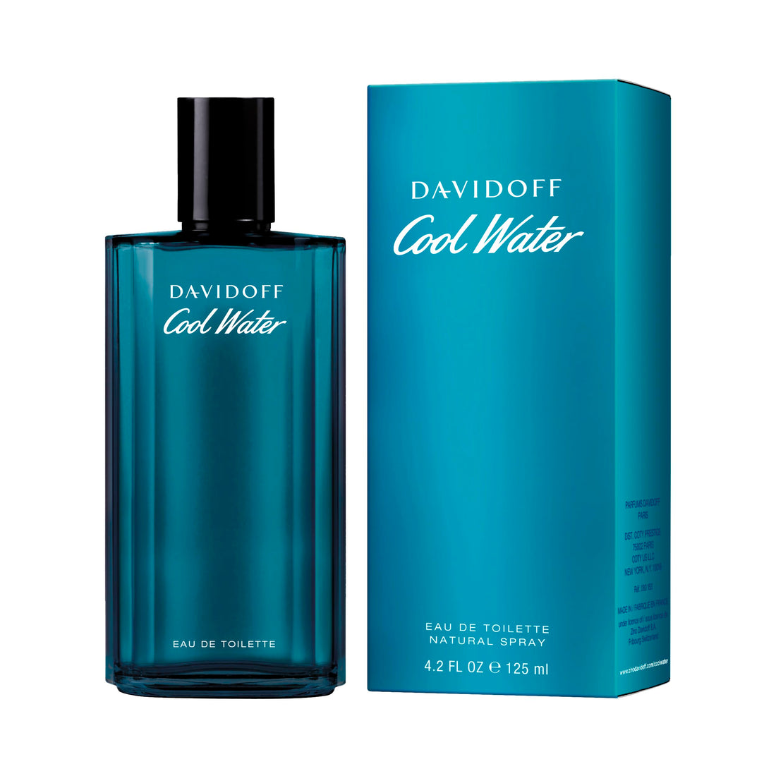 DAVIDOFF Cool Water - Eau de Toilette for Him - Aromatic Fragrance with Notes of Coriander, Mint, Lavender and Amber - Medium Longevity