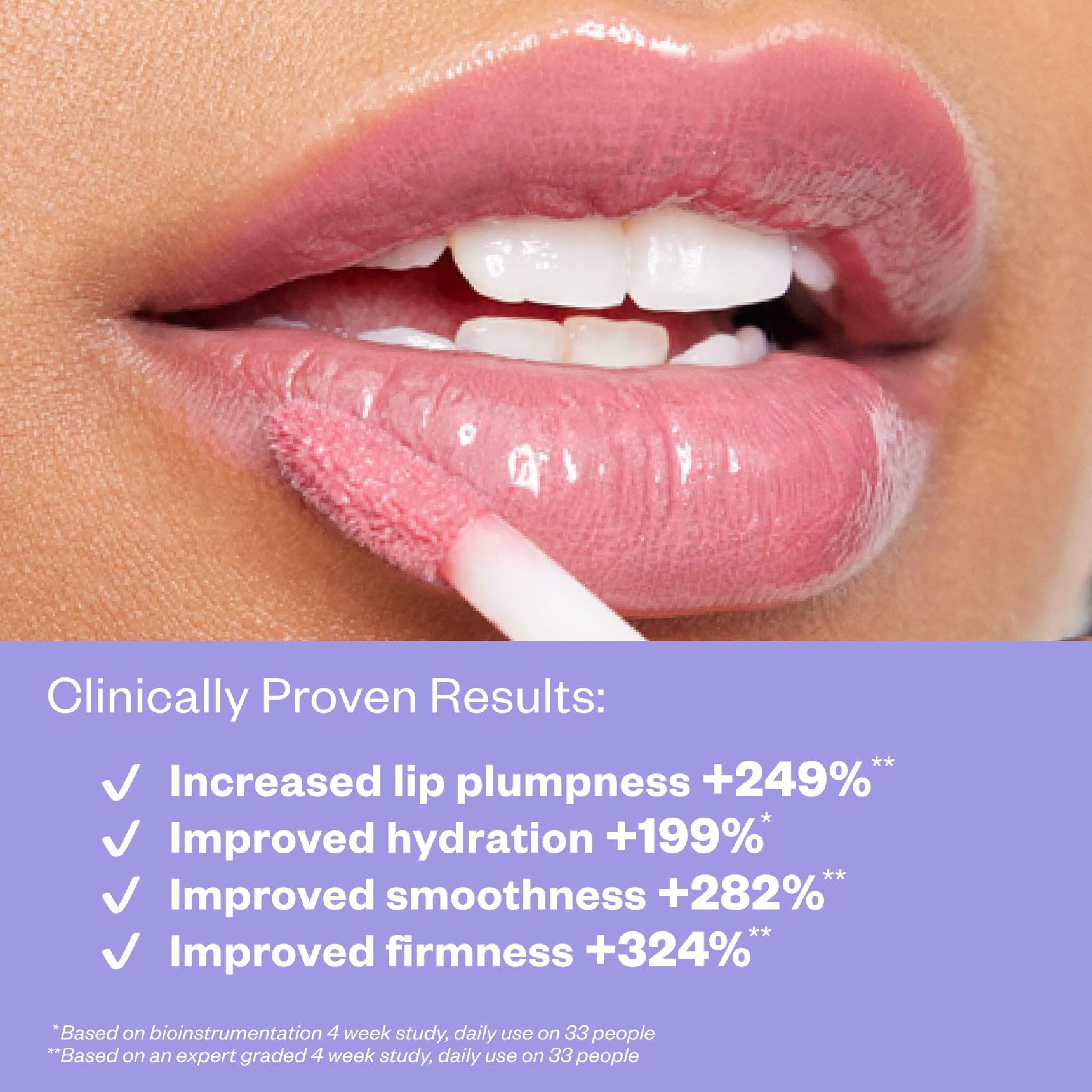 Kosas Wet Lip Oil Gloss - Hydrating Lip Plumping Treatment with Hyaluronic Acid & Peptides, Non-Sticky Finish (Malibu) Halalzen