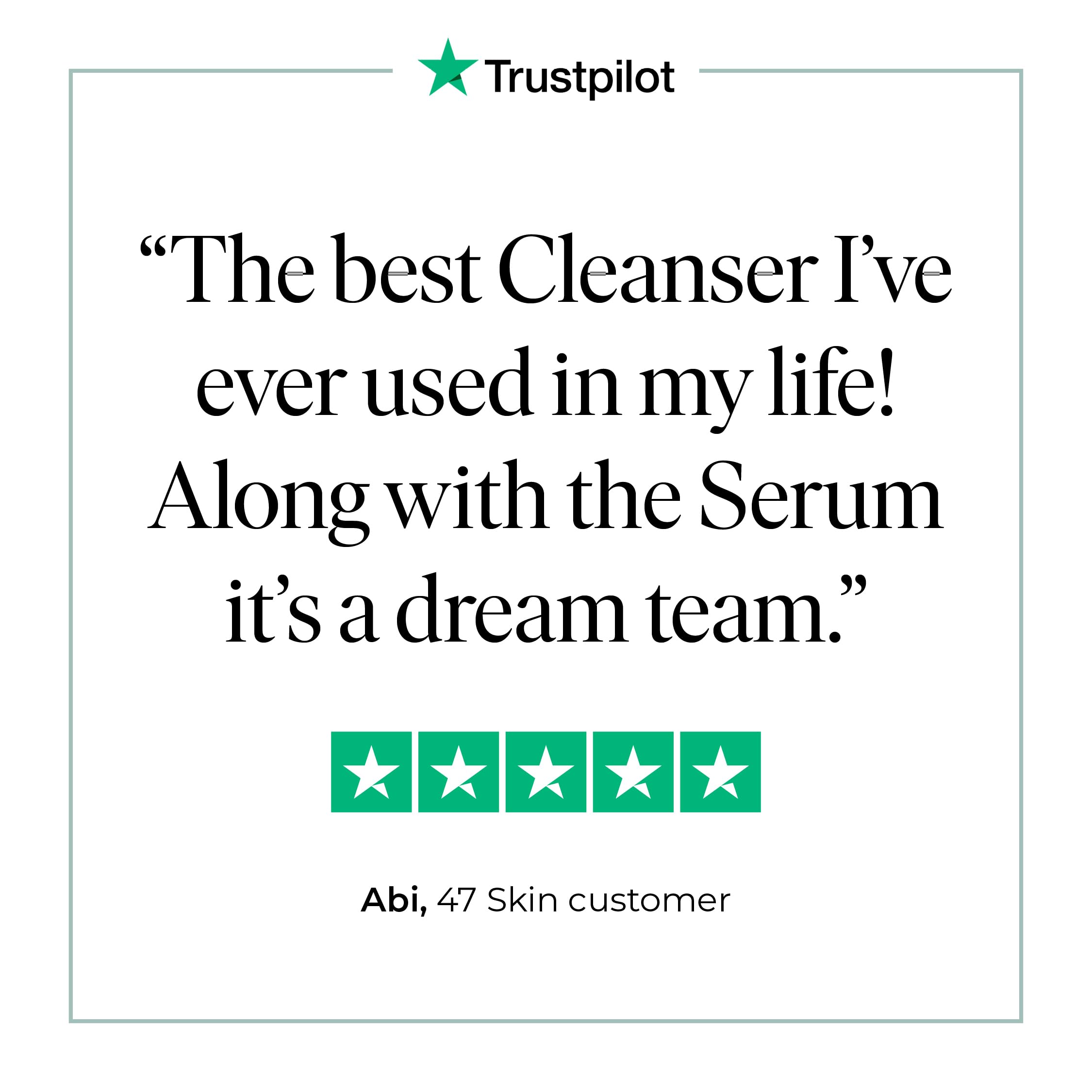 47 Skin | Anti Blemish and Scar Repair Everyday Face Cleanser | Silver Chitoderm Cleanser for Smoother and Clearer Skin | Eucalyptus Scent (150ml)