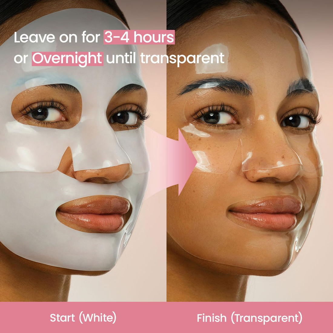 BIODANCE Bio-Collagen Real Deep Face Mask 4 Pcs | Hydrogel Overnight Mask | Pore Minimizing and Elasticity Improvement | Korean Face Mask for Glass Skin | Korean Skincare