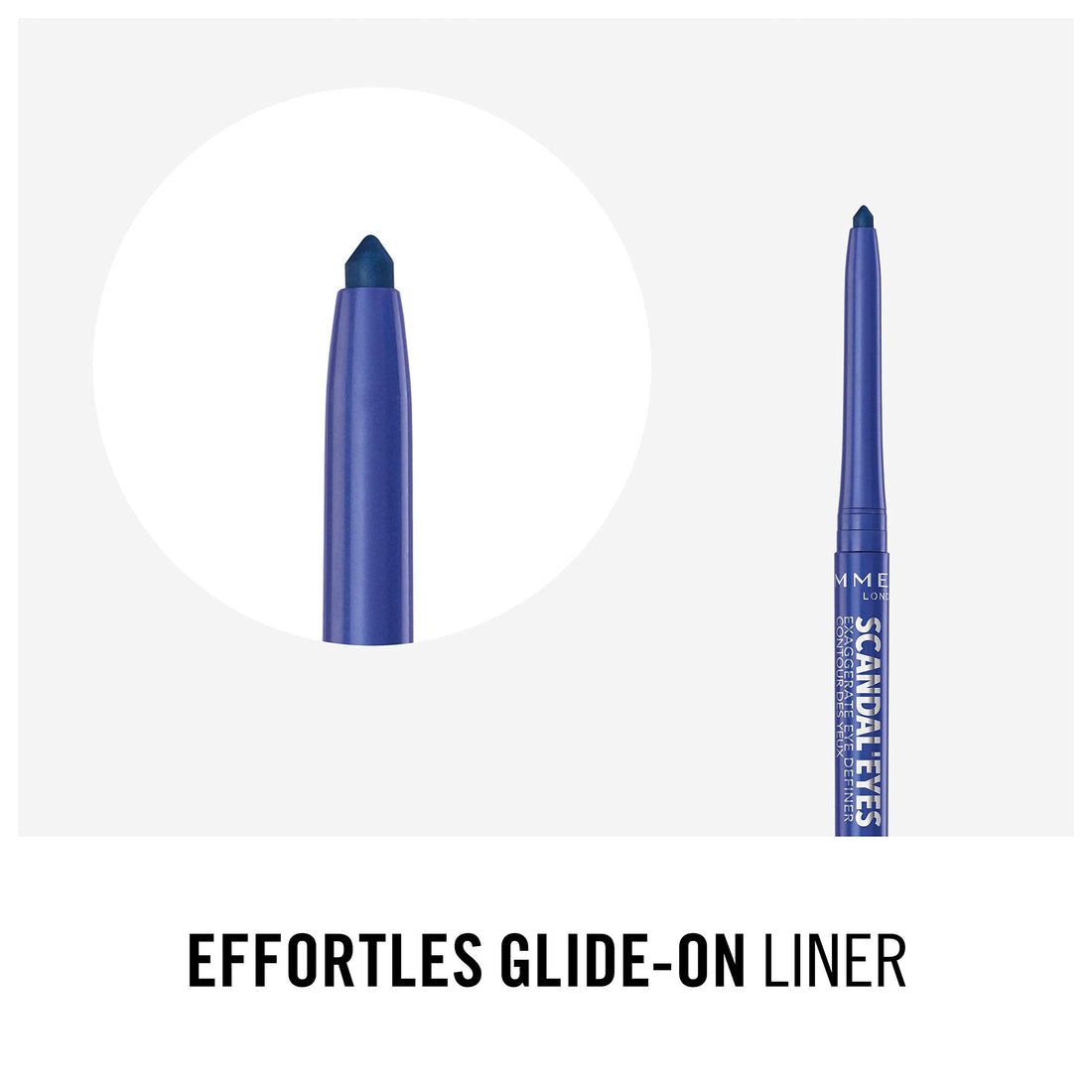 Rimmel London Scandaleyes Exaggerate Eye Definer, 001 Intense Black, 0.35g Halalzen