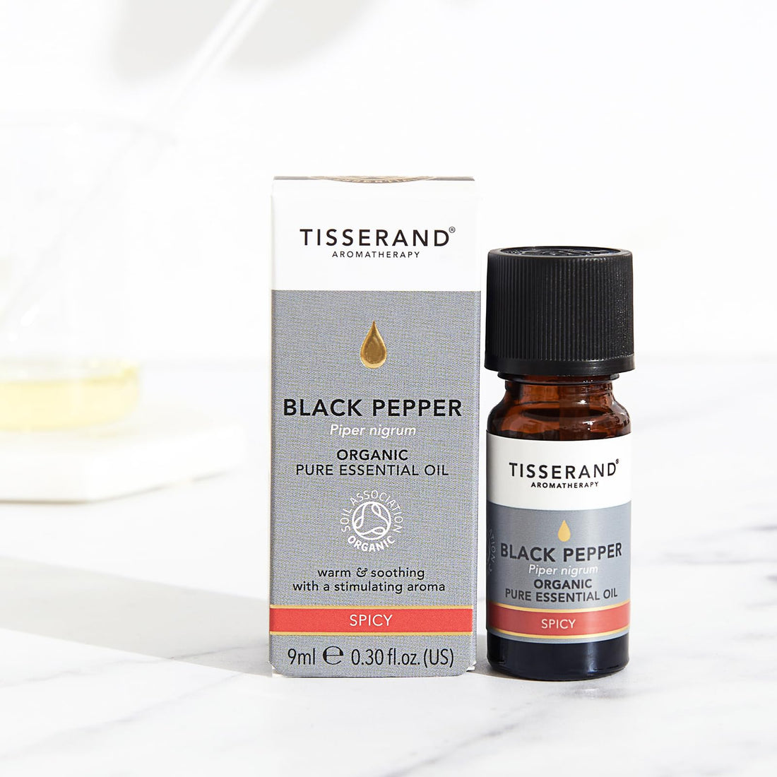 Tisserand Aromatherapy,Lavender - Organic Essential Oil,Massage Oil, Aromatherapy Oil, Skin Oil, Oil for Diffuser,100% Pure Essential Oil - 9ml