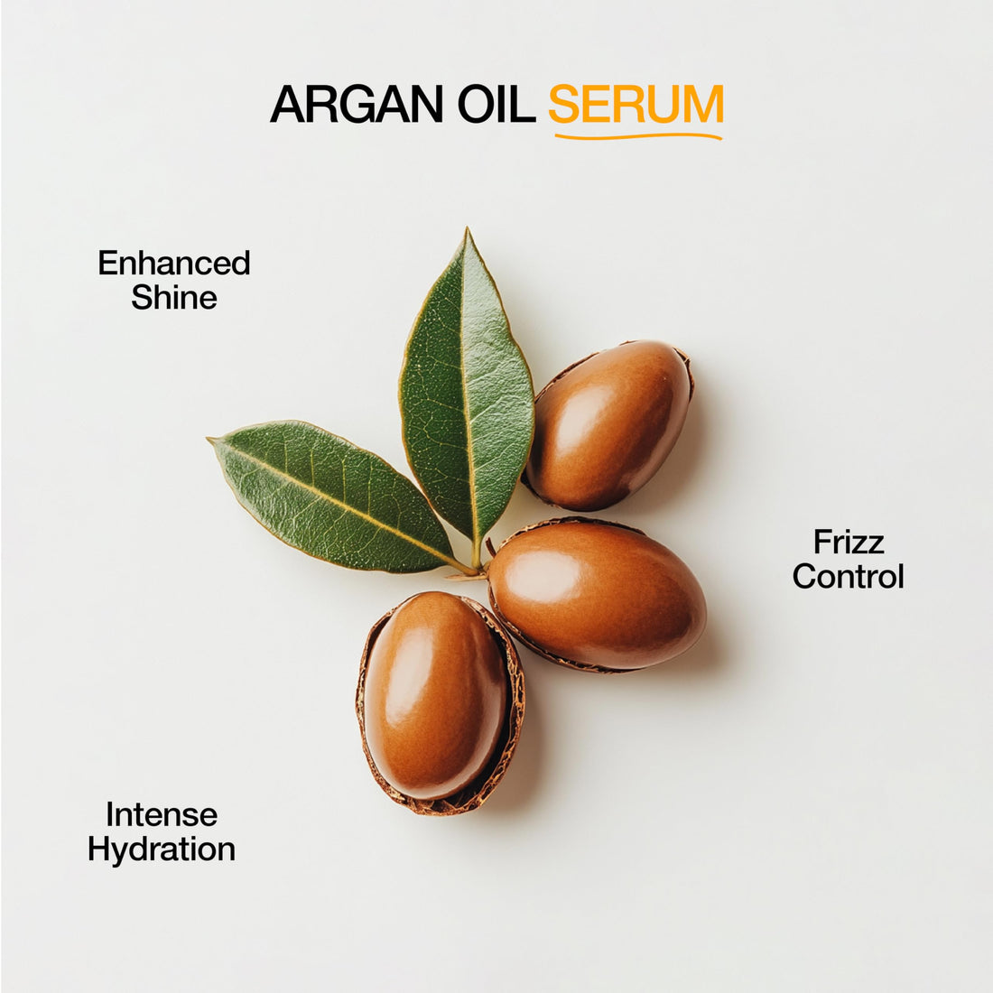 Hair Oil Keratin Treatment Serum By GK HAIR - Argan Oil Lightweight Formula For Frizz Control Heat Protection Add Shine Repair Dry Damaged Hydrating Sulfate Free All Hair Types Men Women - 50ml