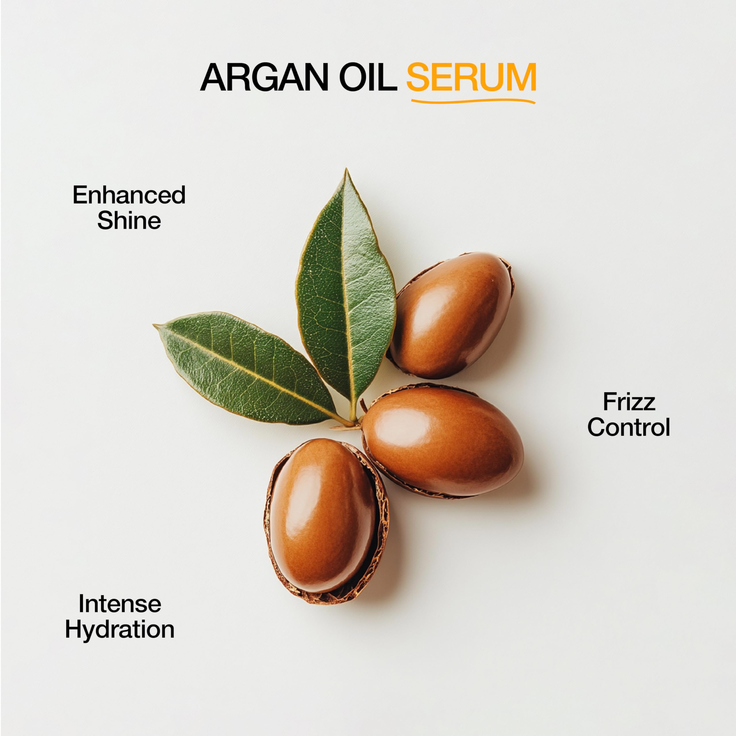 Hair Oil Keratin Treatment Serum By GK HAIR - Argan Oil Lightweight Formula For Frizz Control Heat Protection Add Shine Repair Dry Damaged Hydrating Sulfate Free All Hair Types Men Women - 50ml