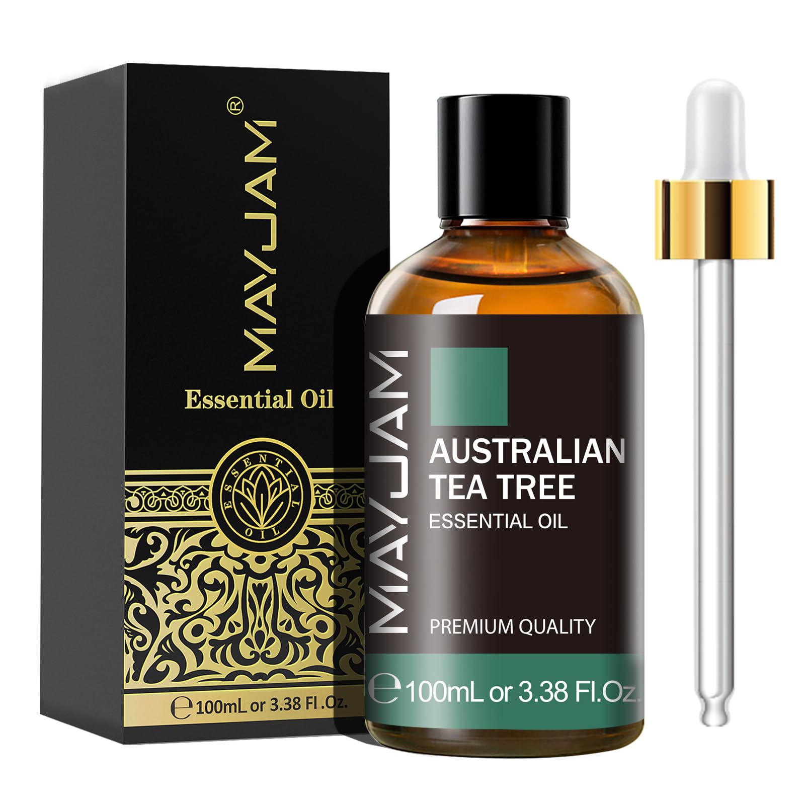 MAYJAM Sandalwood Essential Oils 100ML, Sandalwood Oil for Diffuser, Humidifier, DIY, Home, Office