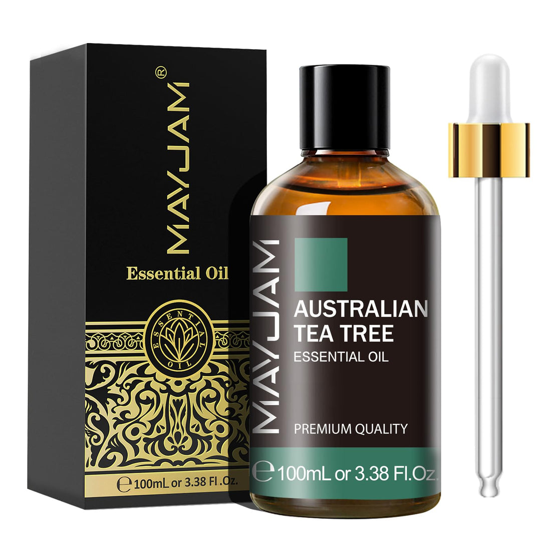 MAYJAM Sandalwood Essential Oils 100ML, Sandalwood Oil for Diffuser, Humidifier, DIY, Home, Office