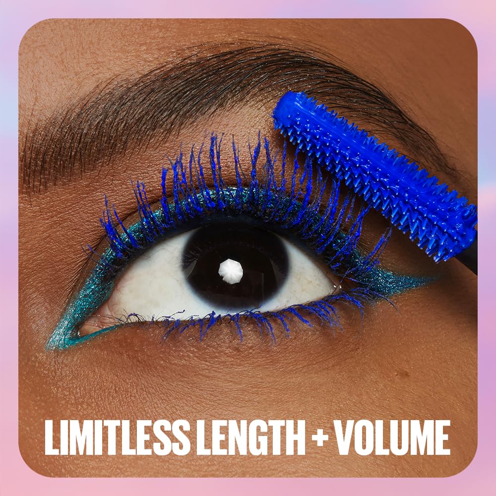 Maybelline New York Lash Sensational Sky High Mascara, Volumising & Lengthening Mascara, Washable Flake-Free Formula Infused with Bamboo Extract & Fibres, 7 ml, Shade: Brown Halalzen