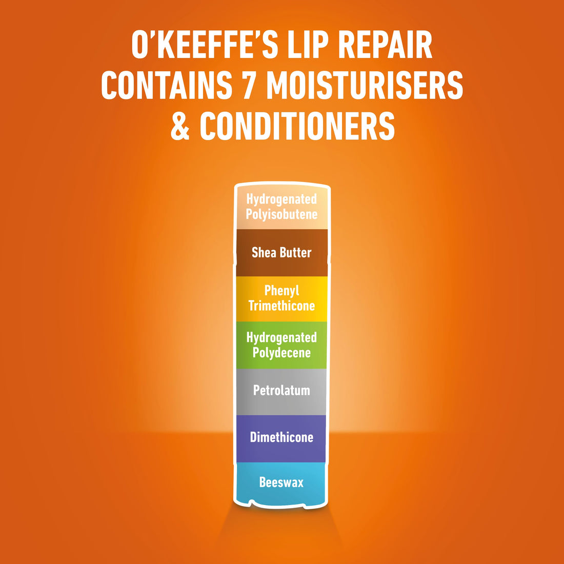 O'Keeffe's Lip Repair Unscented Lip Balm, 4.2g – For Extremely Dry, Cracked Lips | All-Day Moisture with 7 Moisturising Ingredients Halalzen