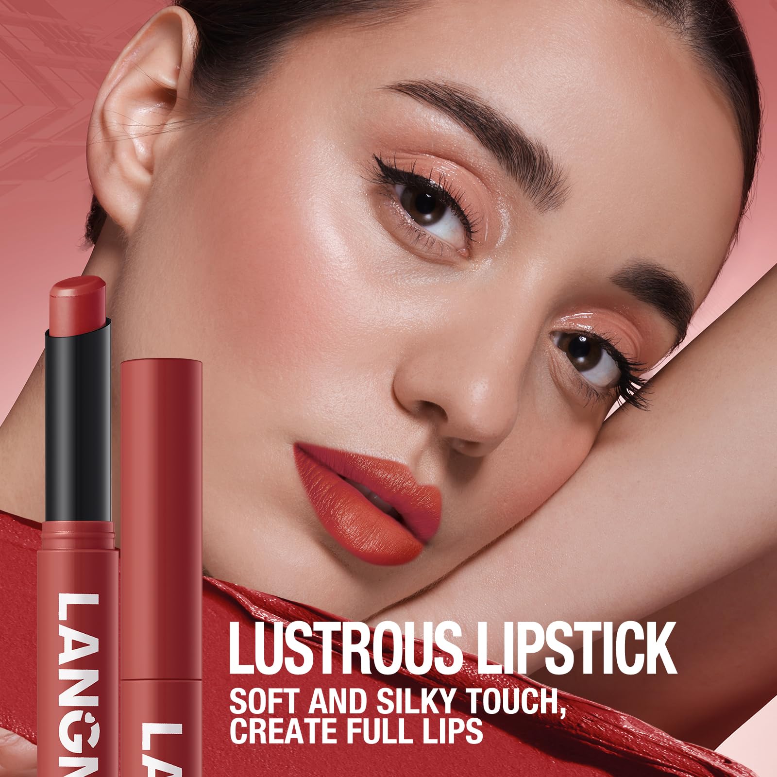 12Pcs Velvet Matte Lipstick Nude Matte Soft Dark Color Stick High Pigmented Long-Lasting Waterproof Lip Stick Lip Balm Beauty Cosmetics Gift for Women(01#-12#)