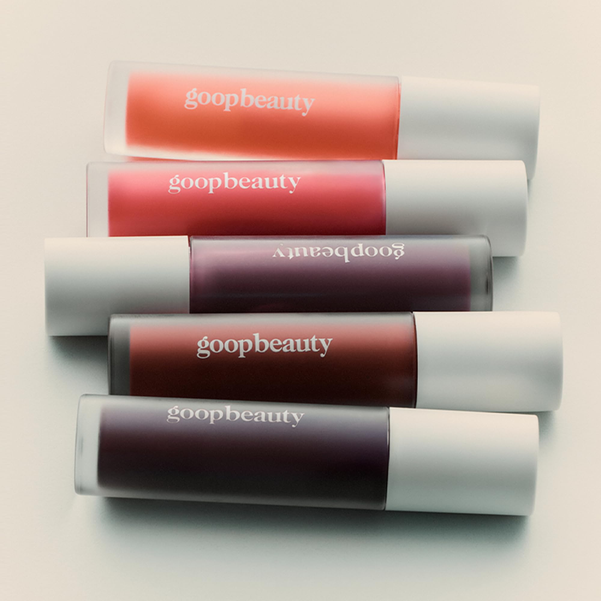 goop Beauty Hydra-Barrier Gel Gloss | Hydrating Lip Gloss to Moisturize & Plump Lips | Hyaluronic Acid & Vitamin E | Glaze - Palest Clear Pink | 0.13 oz