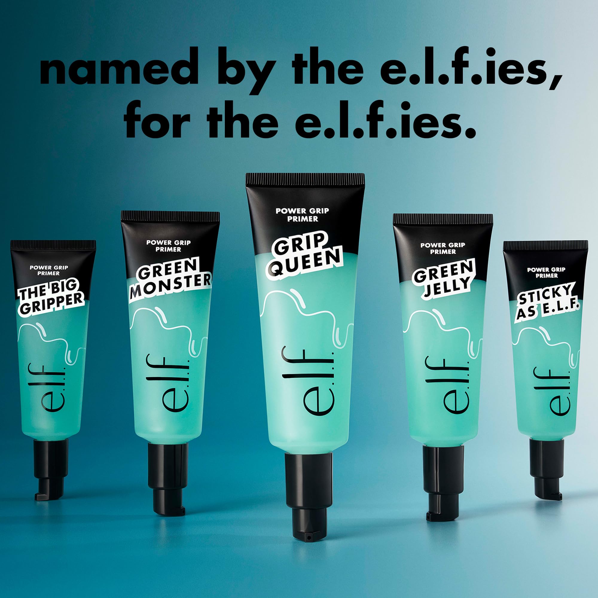 e.l.f. Power Grip Primer, Gel-Based & Hydrating Face Primer For Smoothing Skin & Gripping Makeup, Moisturizes & Primes, 0.811 Fl Oz (24 ml.) Halalzen