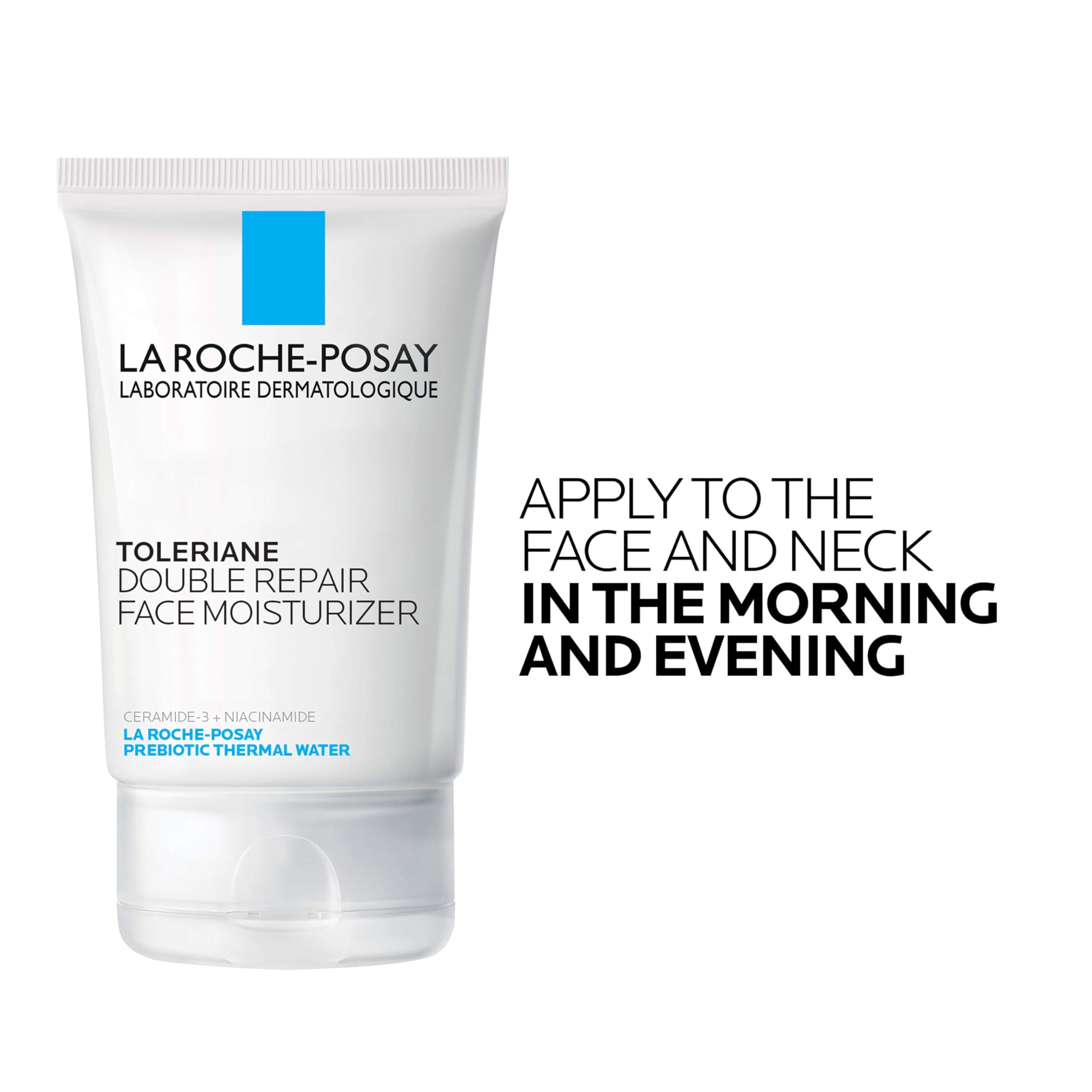 La Roche-Posay Toleriane Double Repair Face Moisturizer, Daily Moisturizer Face Cream with Ceramide & Niacinamide for All Skin Types, Immediate Comfort & Long Lasting Hydration, Fragrance Free Halalzen