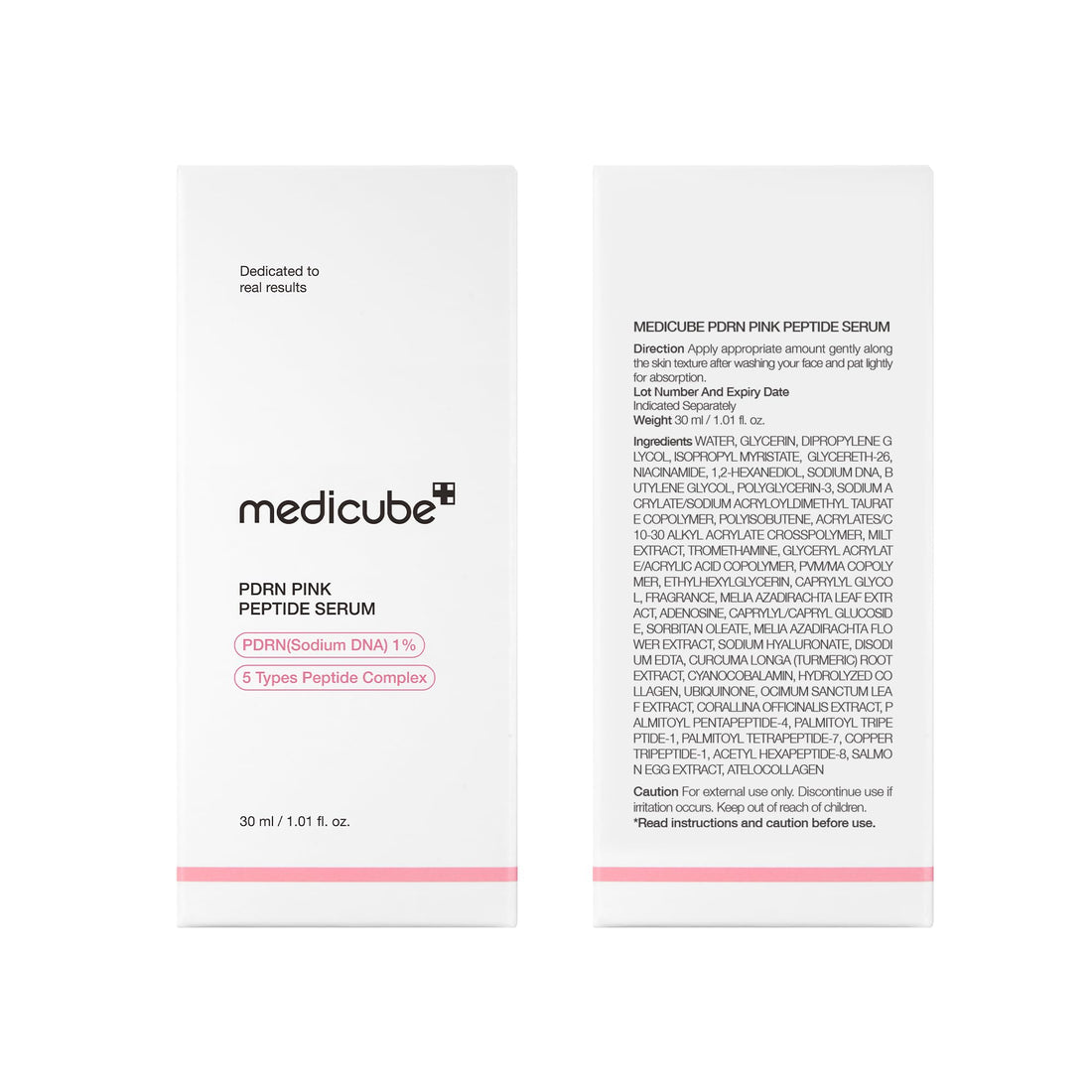 medicube PDRN Pink Peptide Serum with Salmon DNA | Pink Glow Serum with Peptides & Niacinamide for Hydration & Firm-Looking Skin | Uneven Tone Care | Korean Skincare, 1.01 fl. Oz Halalzen