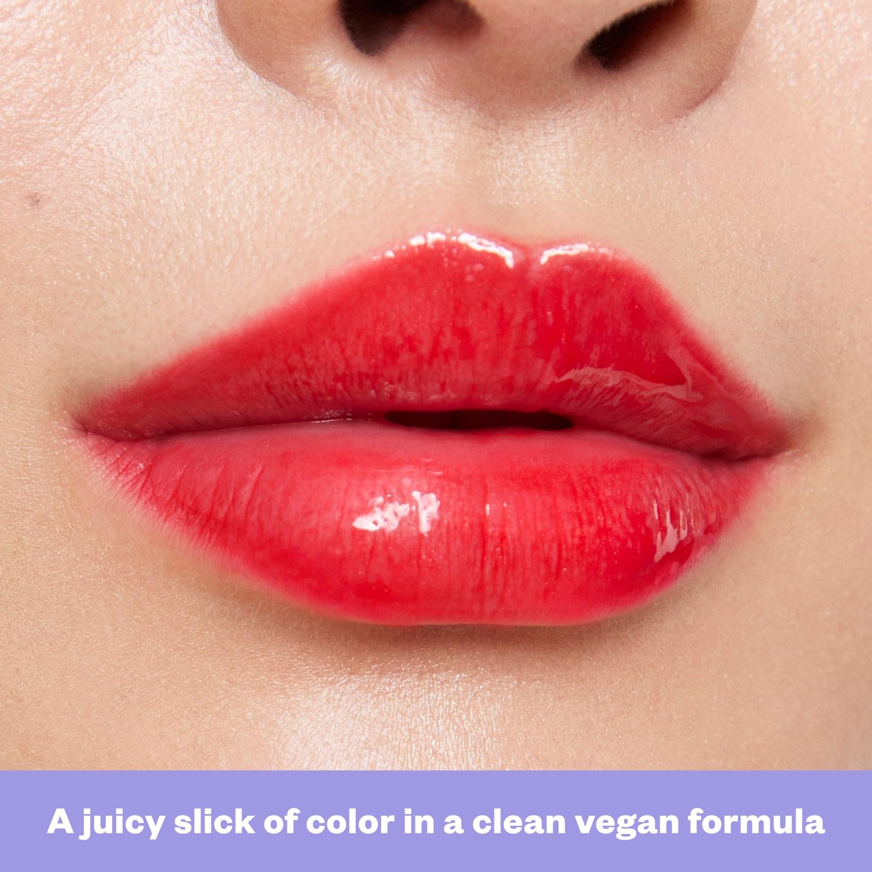 Kosas Wet Lip Oil Gloss - Hydrating Lip Plumping Treatment with Hyaluronic Acid & Peptides, Non-Sticky Finish (Malibu) Halalzen