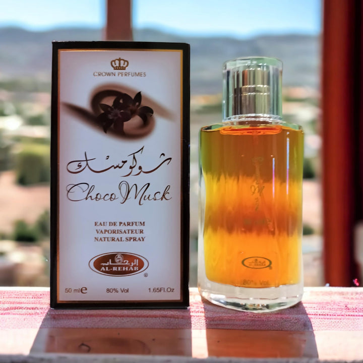 Choco Musk 50ml Eau De Parfum for men and women | Chocolate Musk by Jannat Aromas Halalzen