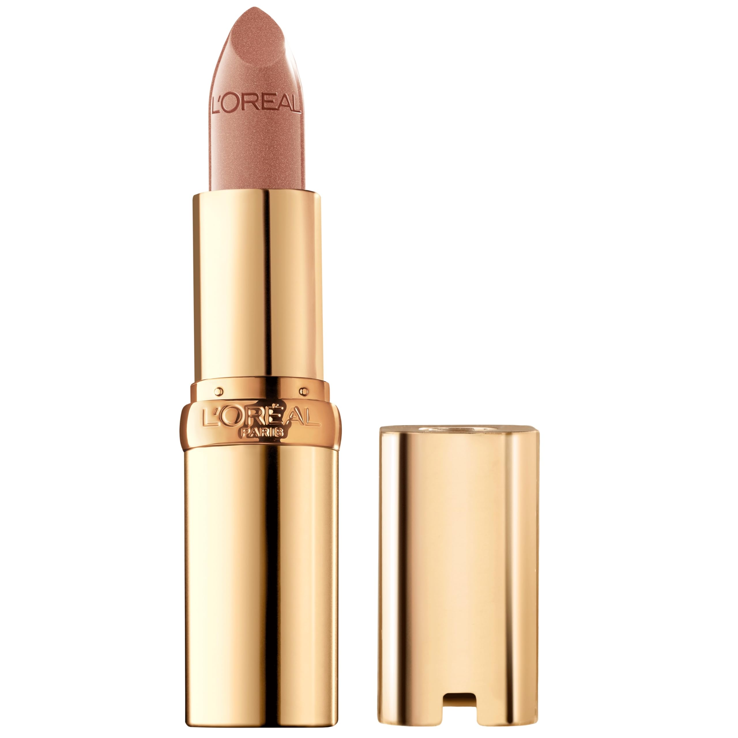 L'Oreal Paris Colour Riche Original Creamy, Hydrating Satin Lipstick with Argan Oil and Vitamin E, Fairest Nude, 1 Count