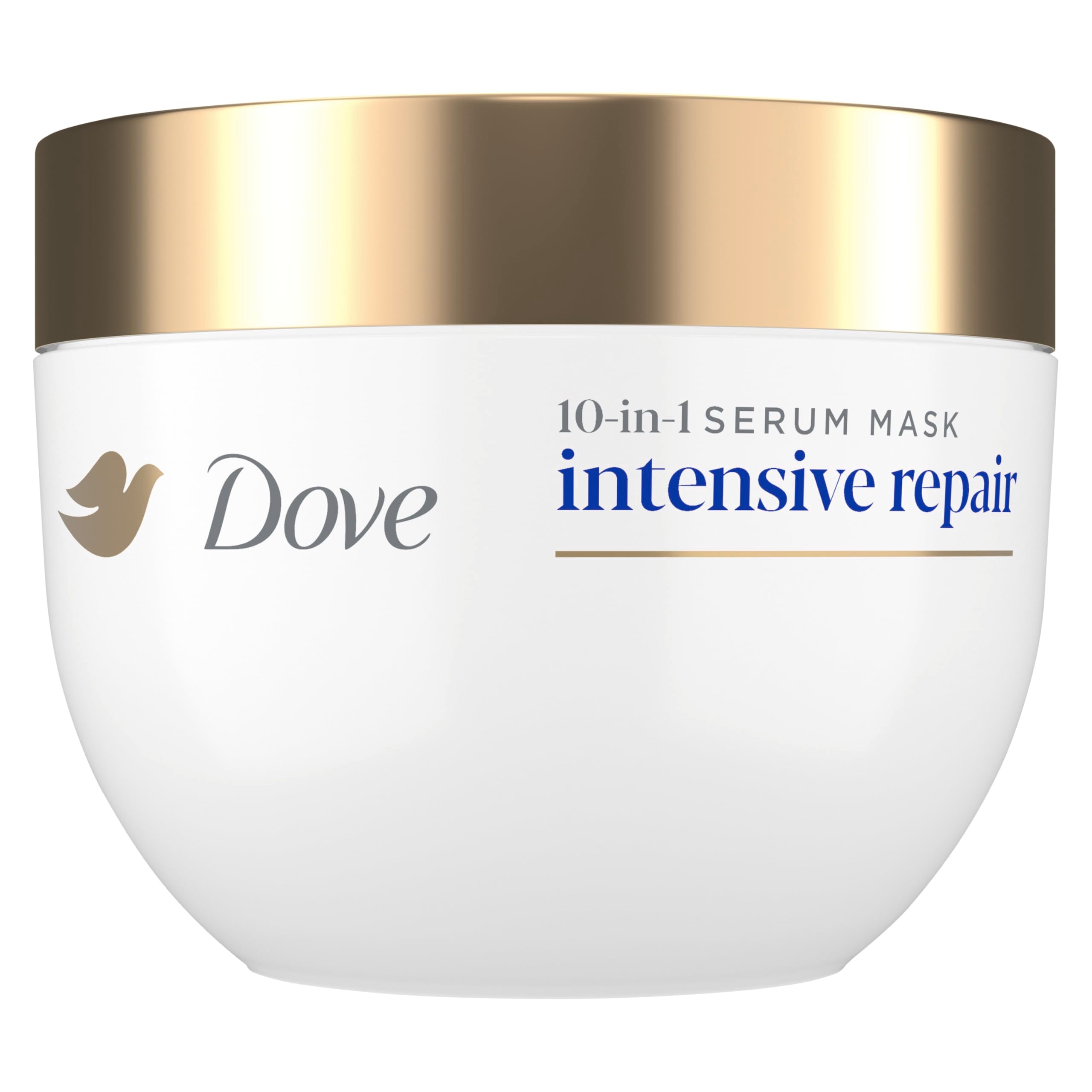 Dove Hair Intensive Repair 10in1 Serum Mask for Damaged Hair with Bio-Protein Care Technology and Amino Serum 9.2 fl oz Halalzen