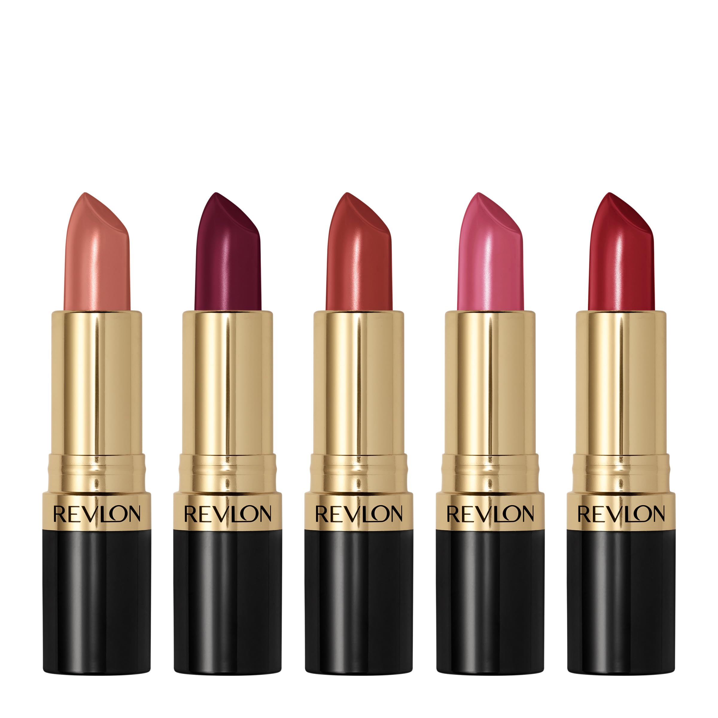 Revlon Super Lustrous Lipstick, Creamy Formula For Soft, Fuller-Looking Lips, Moisturized Feel, 764 On the Mauve, 0.15 oz