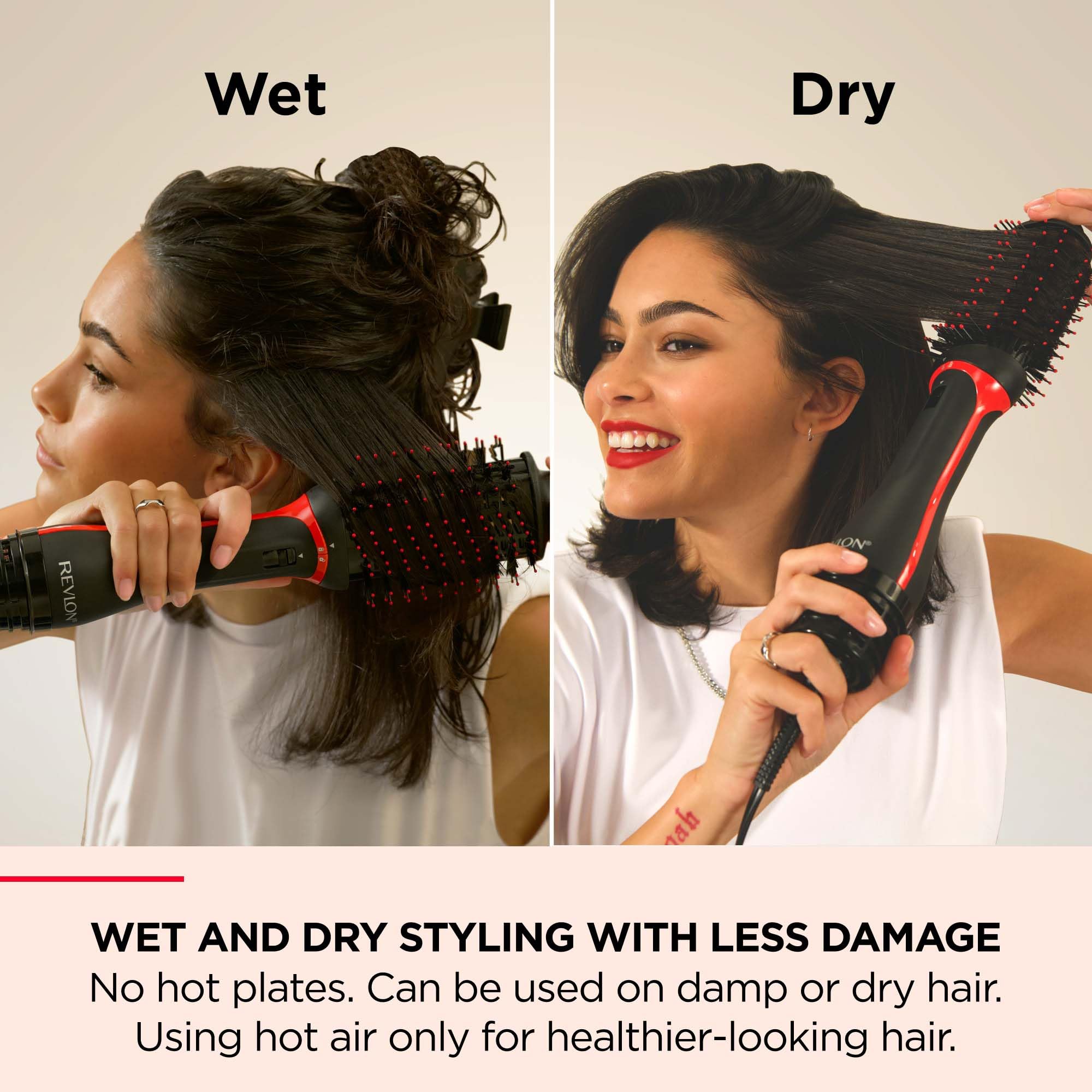 REVLON One-StepTM Blow-Dry Multi Air Styler 5-in-1 (Detachable Heads, Curler, Dryer, Volumiser, Styler and Shape Enhancer). RVDR5370 Halalzen