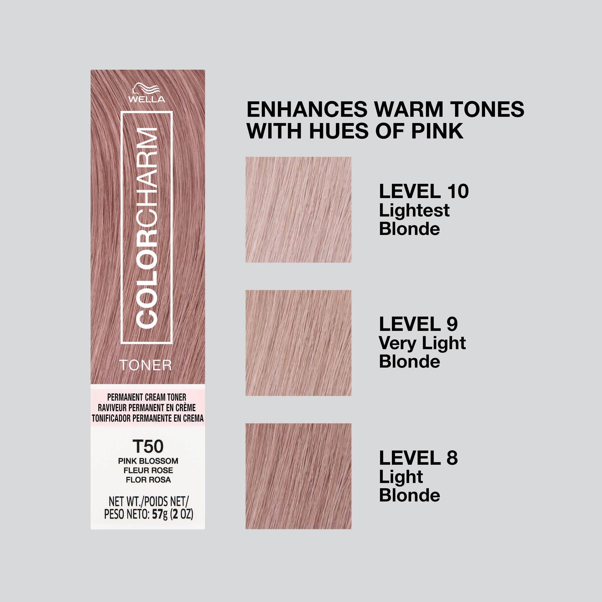 COLORCHARM Permanent Crème Hair Toner | Free of Animal-Derived Ingredients, Parabens Free & Gluten Free | 2 oz