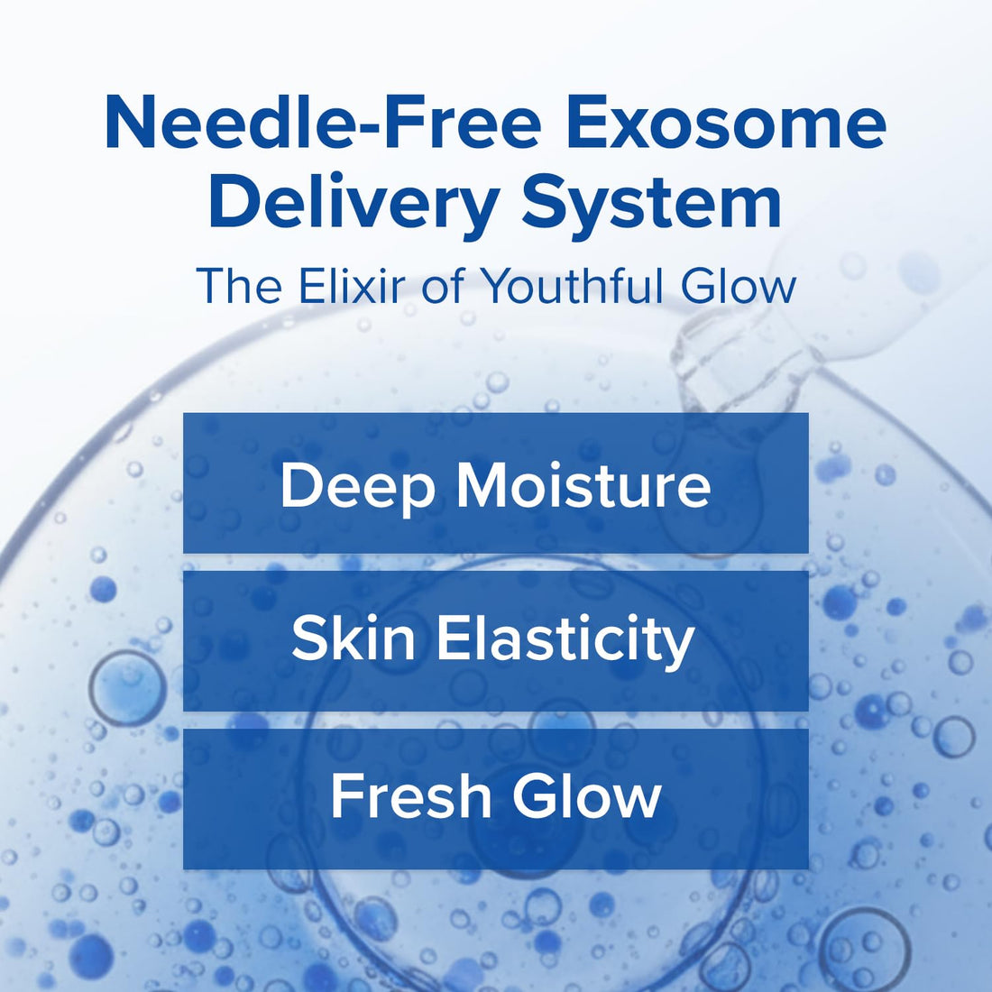 idplacosmetics EXO-V Plus Ampoule 1.01 fl.oz (30ml) – Korean Microneedling Serum for Smoother, Plumper Skin, 99.9% 100.4 nm Encapsulated Exosome + NMN, for Microneedle Roller (250µm) Halalzen