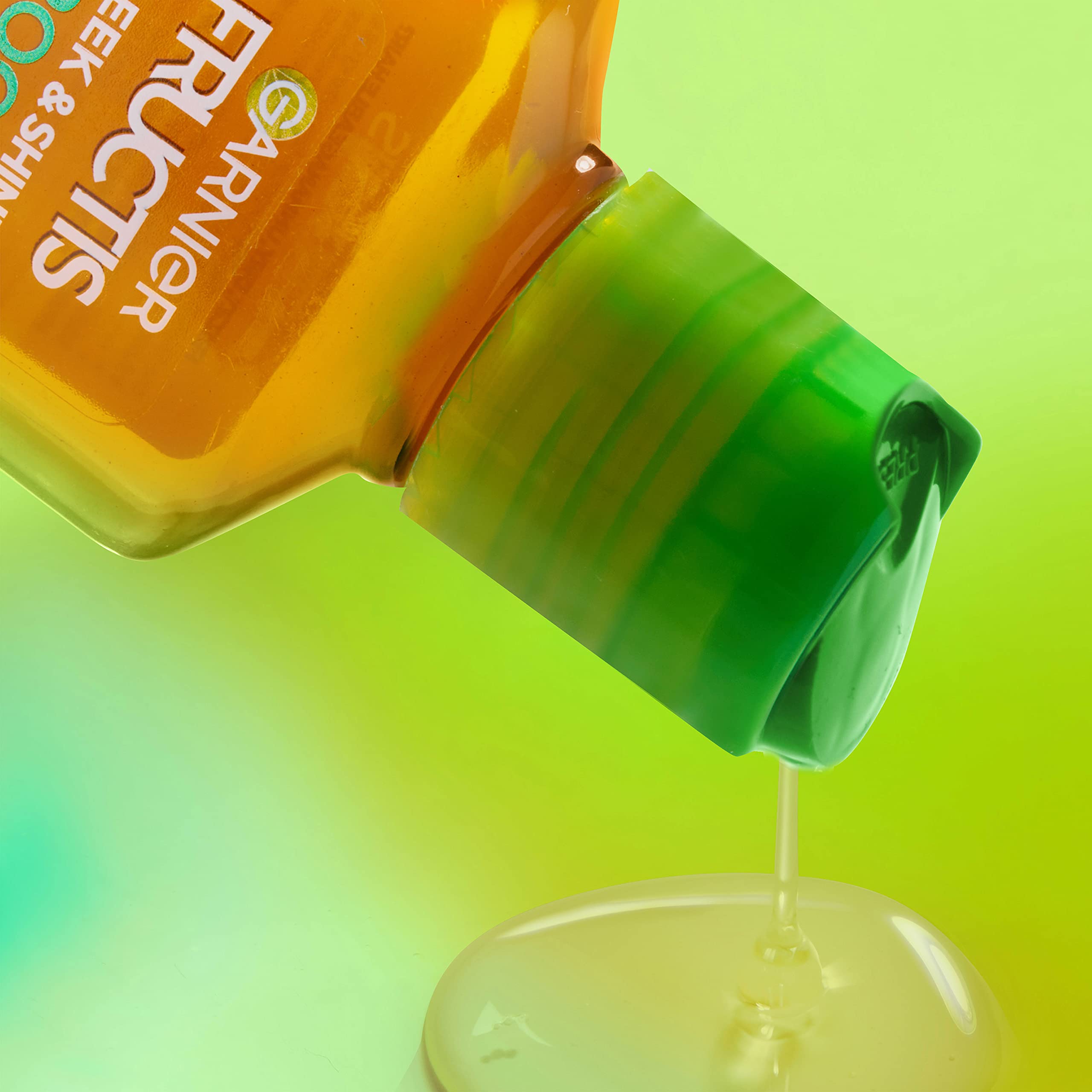 Garnier Fructis Sleek & Shine Moroccan Sleek Smoothing Oil for Frizzy, Dry Hair, Argan Oil, 3.75 Fl Oz, 2 Count (Packaging May Vary) Halalzen
