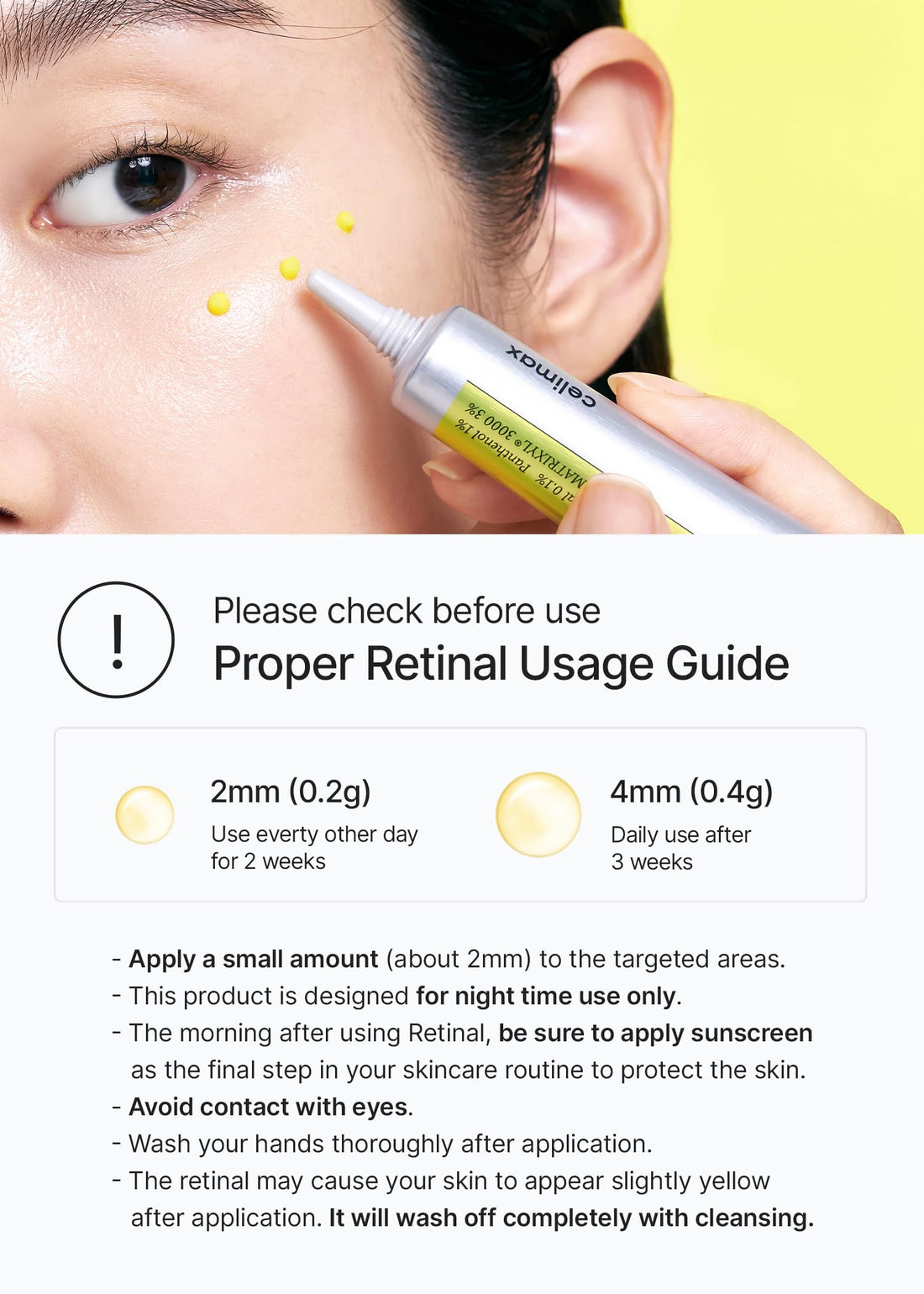 celimax The Vita A Retinal Shot Tightening Booster | 0.1% Retinal, 3% Matryxyl, High-Strength Retinoid for Anti-Aging, Pore Minimizer, Wrinkles & Fine Lines, Firmer Skin, 15ml, Mothers Day Gift Halalzen