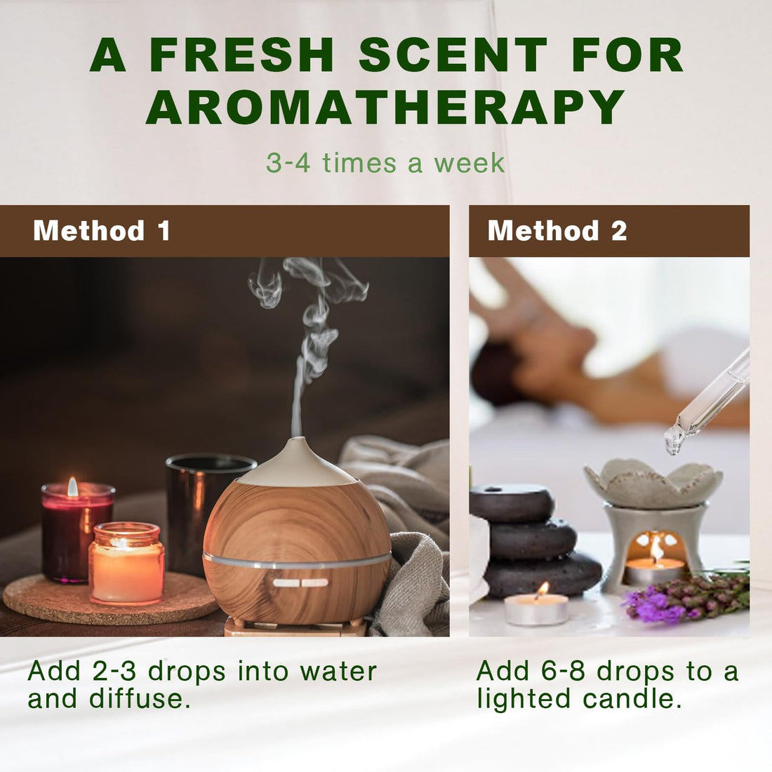 Peppermint Essential Oil 100ml - Pure Natural Essential Oils Strong,Fresh Minty Scent Increases Clarity - Perfect for Aromatherapy,Diffuser, Clear Breathing-Strong Peppermint Oil