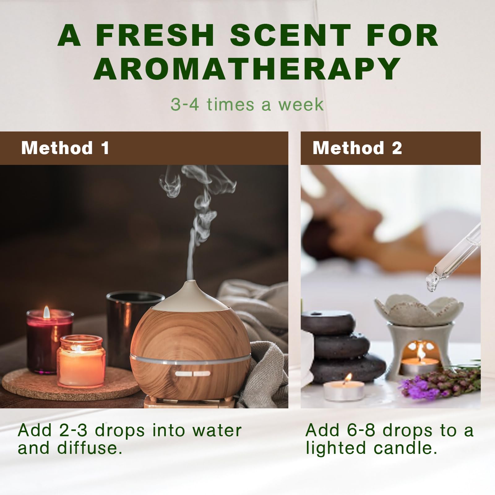 Peppermint Essential Oil 100ml - Pure Natural Essential Oils Strong,Fresh Minty Scent Increases Clarity - Perfect for Aromatherapy,Diffuser, Clear Breathing-Strong Peppermint Oil