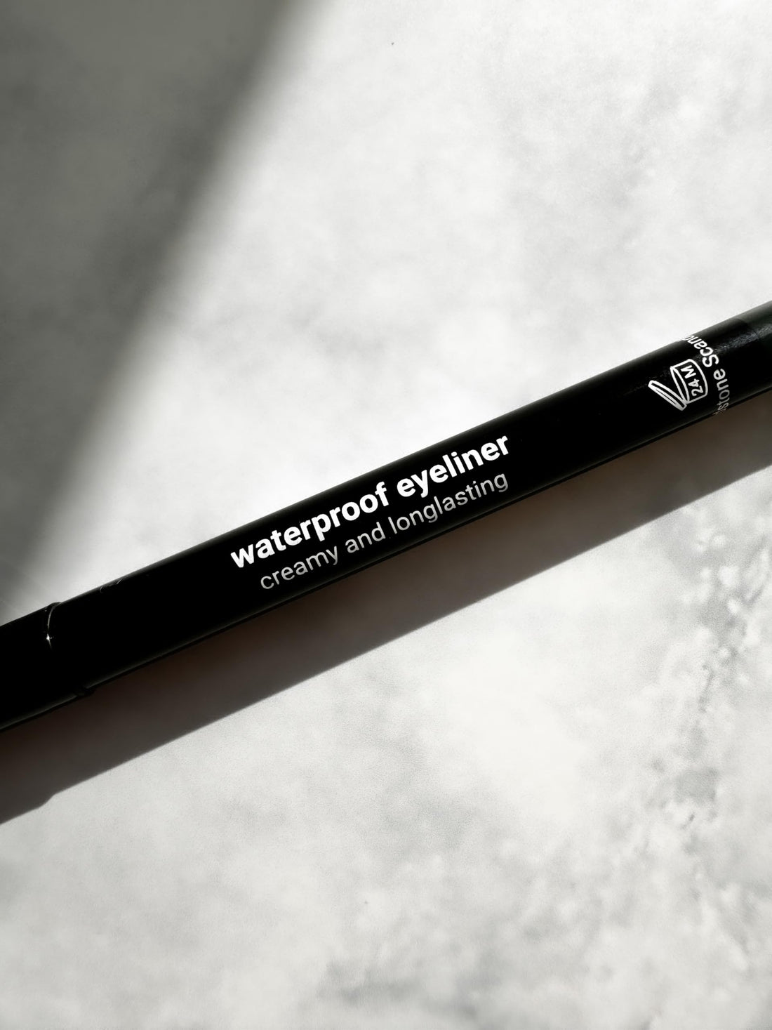 Sandstone Scandinavia Waterproof Eyeliner Pencil - Long-Lasting Gel Eye Liner for Sensitive Eyes - Hypoallergenic & Smudge-Proof - Fragrance-Free, Vegan & Allergy Tested (Black) Halalzen