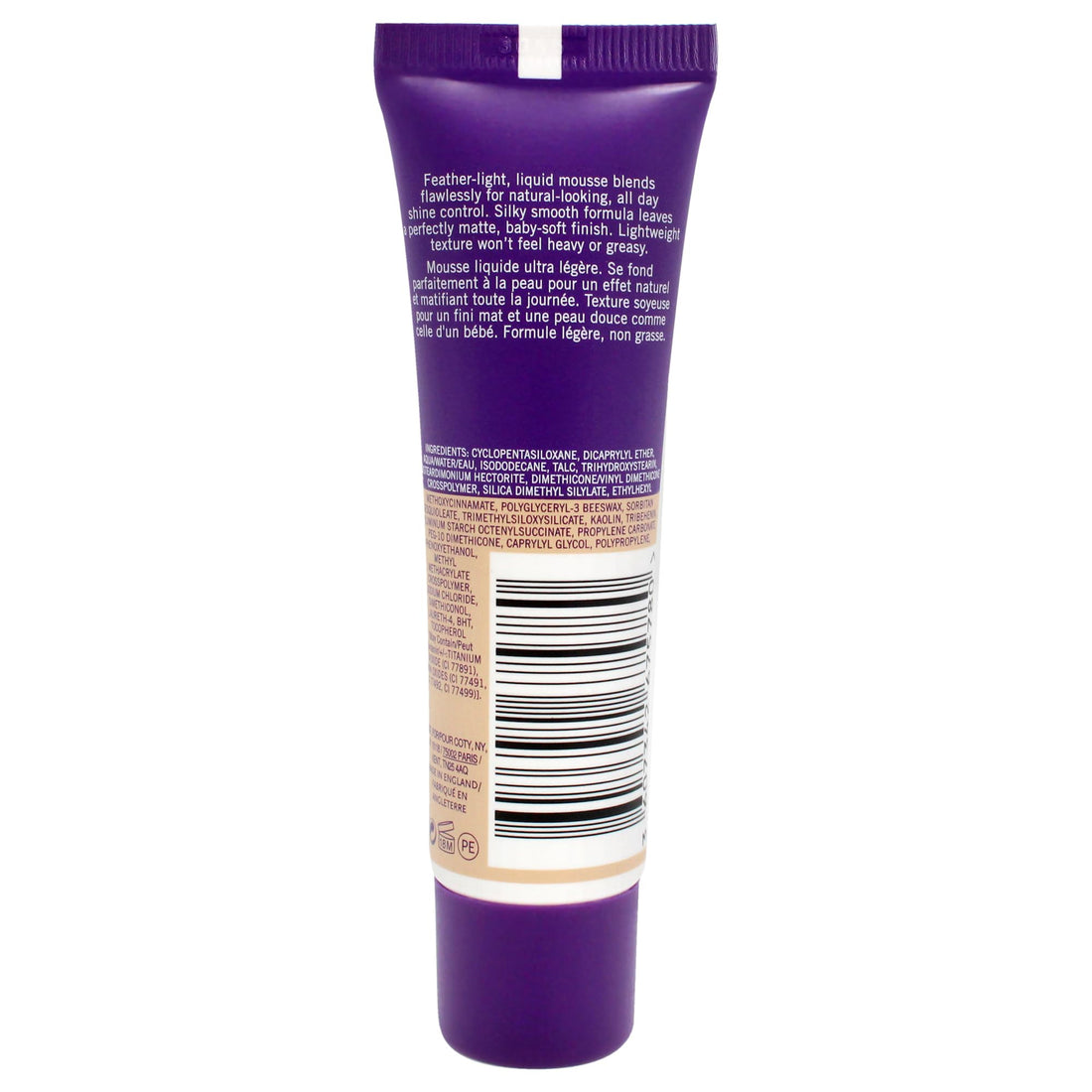 Rimmel London Stay Matte Liquid Mousse Foundation, Good Coverage and Oil-Free Formula, Soft Beige, 30 ml Halalzen