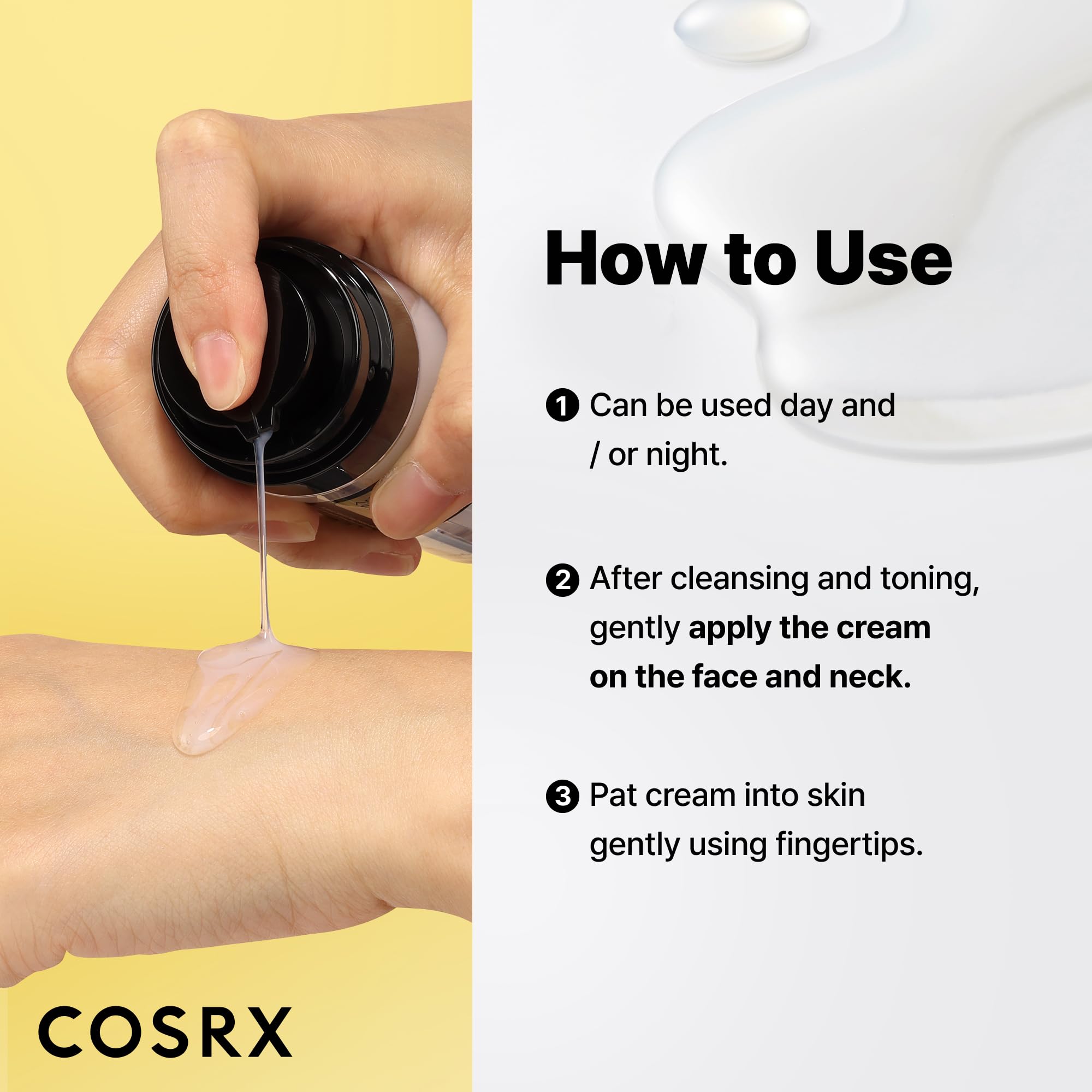 COSRX Advanced Snail 92 All in One Cream Korean Snail Mucin Face Cream & Gel Moisturiser for Dry Sensitive and Anti Aging Skin, Daily Soothing and Moisturising Cream, Korean Skincare 100g