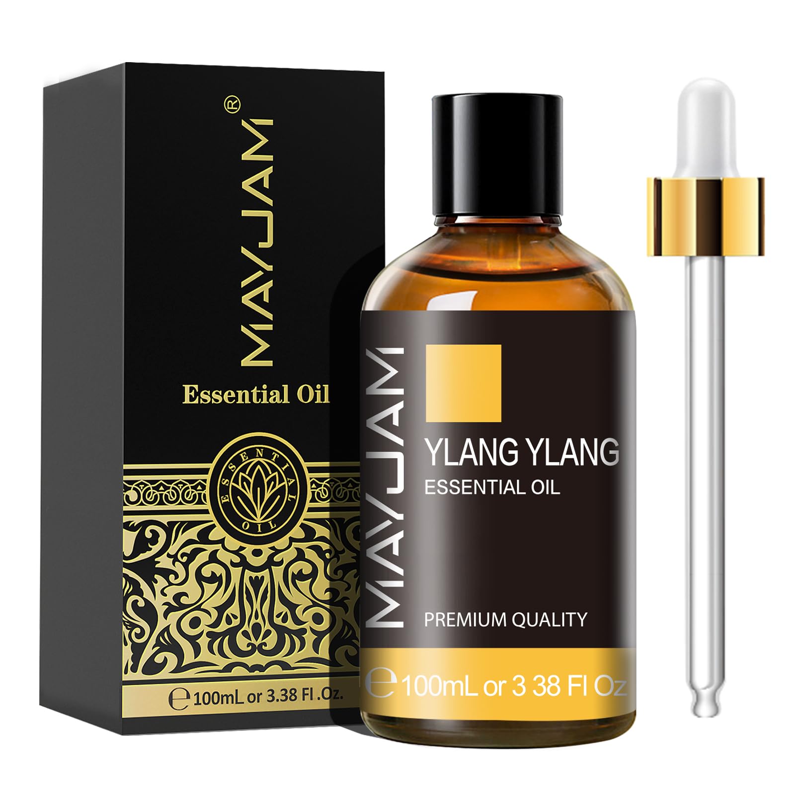 MAYJAM Sandalwood Essential Oils 100ML, Sandalwood Oil for Diffuser, Humidifier, DIY, Home, Office