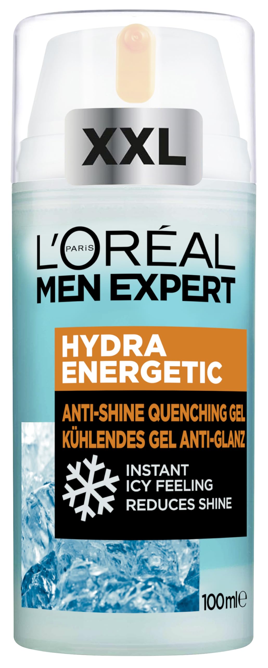 L'Oreal Men Expert Power Age Moisturiser, Hydrating & Revitalising Hyaluronic Acid Moisturiser for Men, designed for Ageing, Dry & Dull Skin 100ml, 1