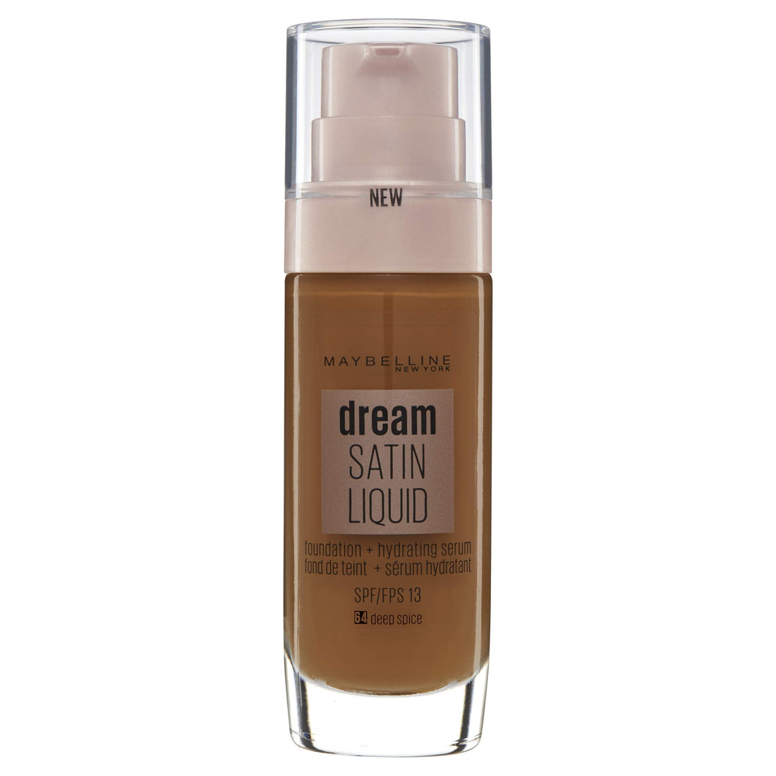 Maybelline Foundation, Dream Radiant Liquid Hydrating Foundation with Hyaluronic Acid and Collagen - Lightweight, Medium Coverage Up to 12 Hour Hydration, 30 Sand Halalzen