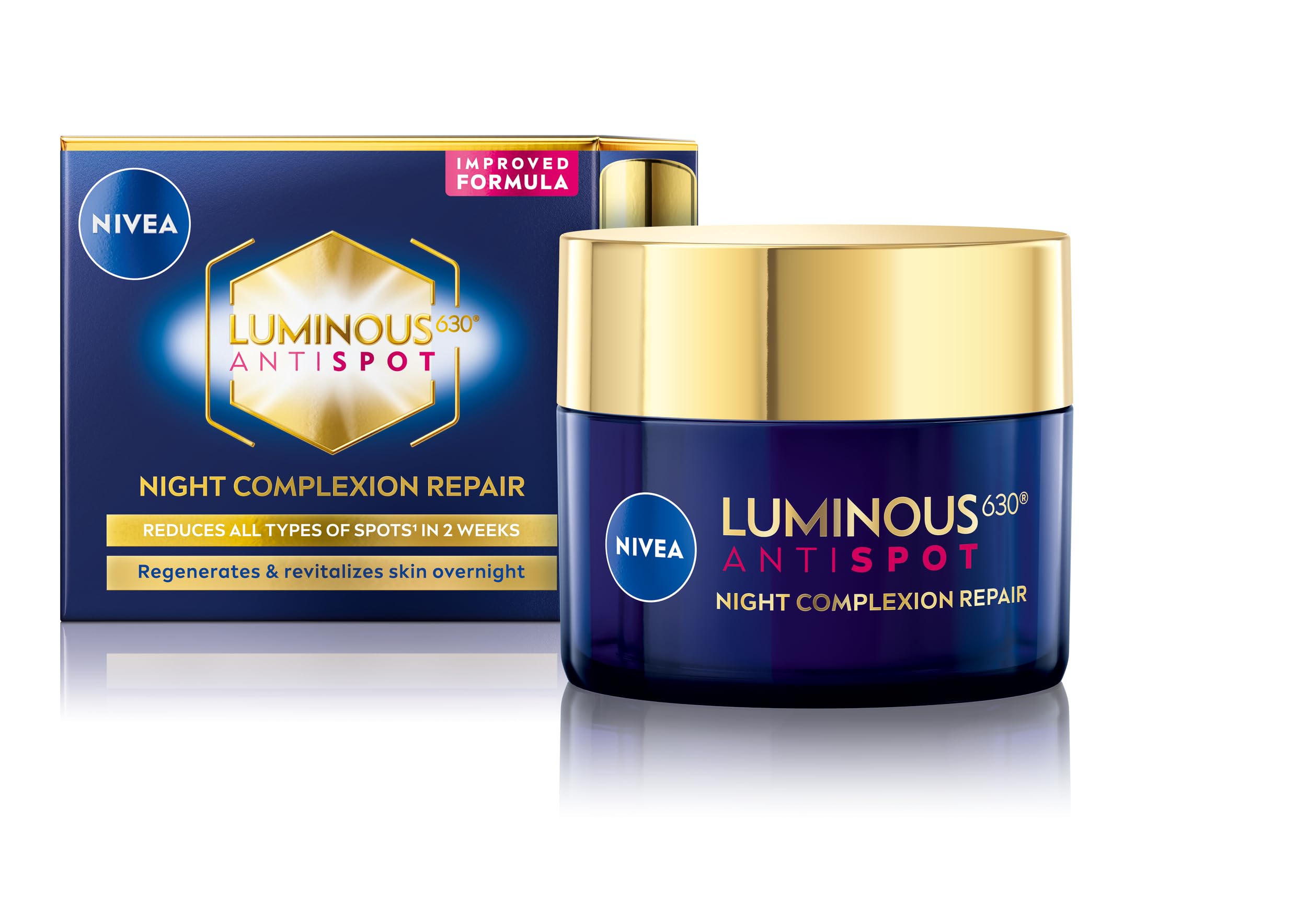 NIVEA Luminous 630 Anti Dark-Spot & Anti-Age Serum (30ml), Anti-Wrinkle Face Serum Reduces Age Spots and Dark-Spots, Firming and Hydrating Serum to Reduce Wrinkles and Fine Lines Halalzen