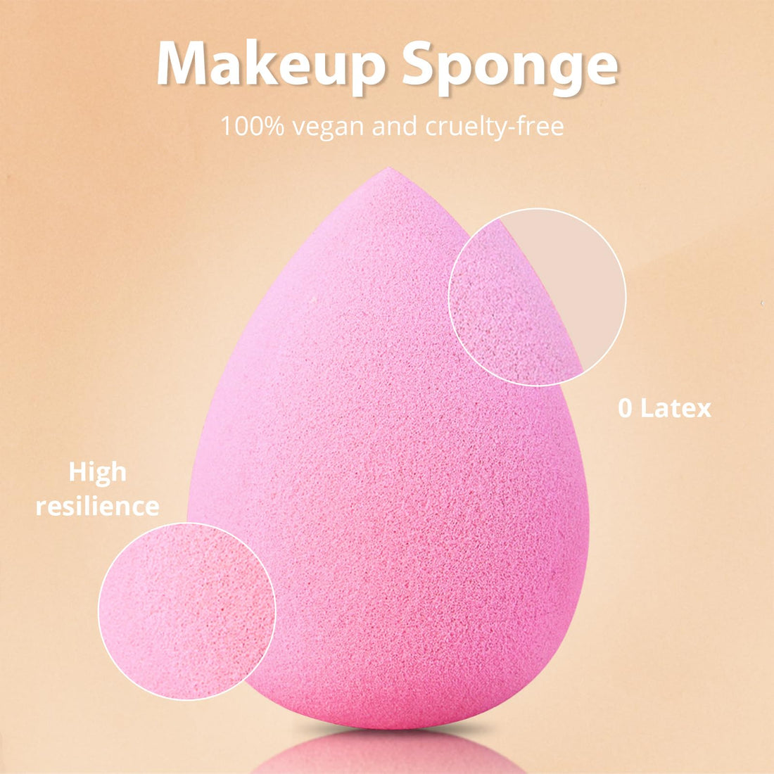 BEAKEY Diversity Makeup Brushes 12 Pcs Makeup Kit, Premium Synthetic Kabuki Foundation Face Powder Concealer Eyeshadow Blush Set, with 2 Pcs Blender Sponges (Black/Silver) Halalzen